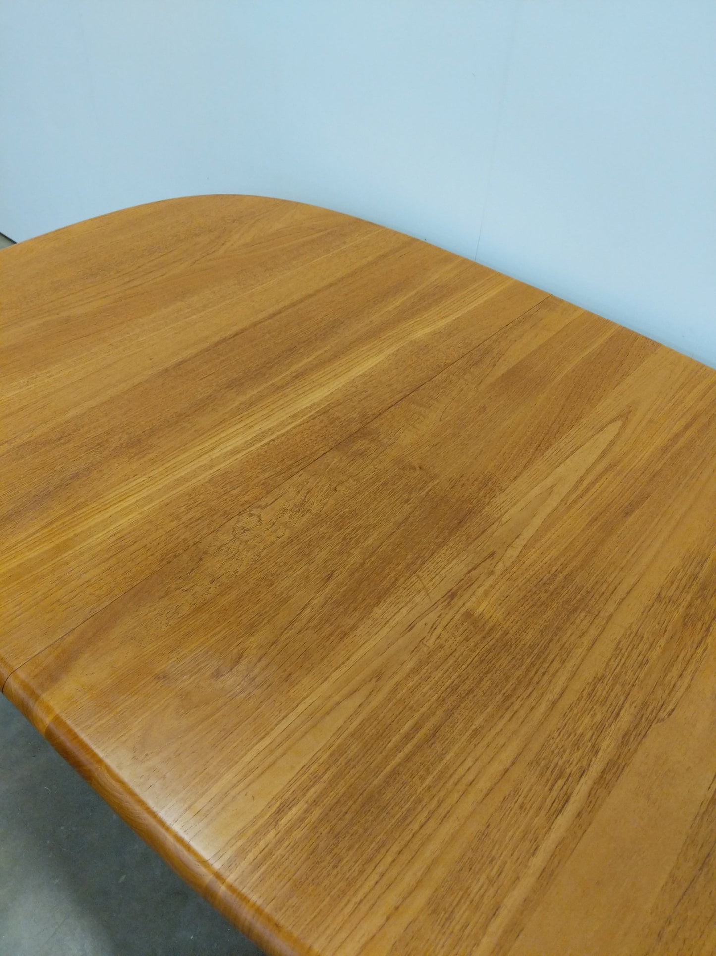 Vintage Danish Modern Teak Extendable Dining Table