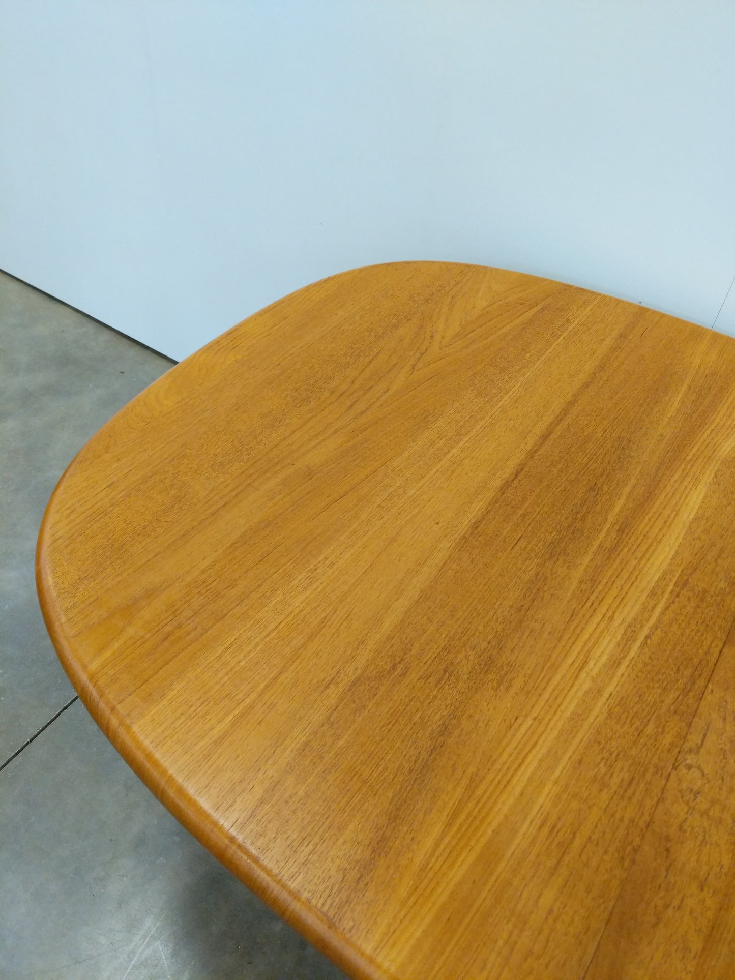 Vintage Danish Modern Teak Extendable Dining Table