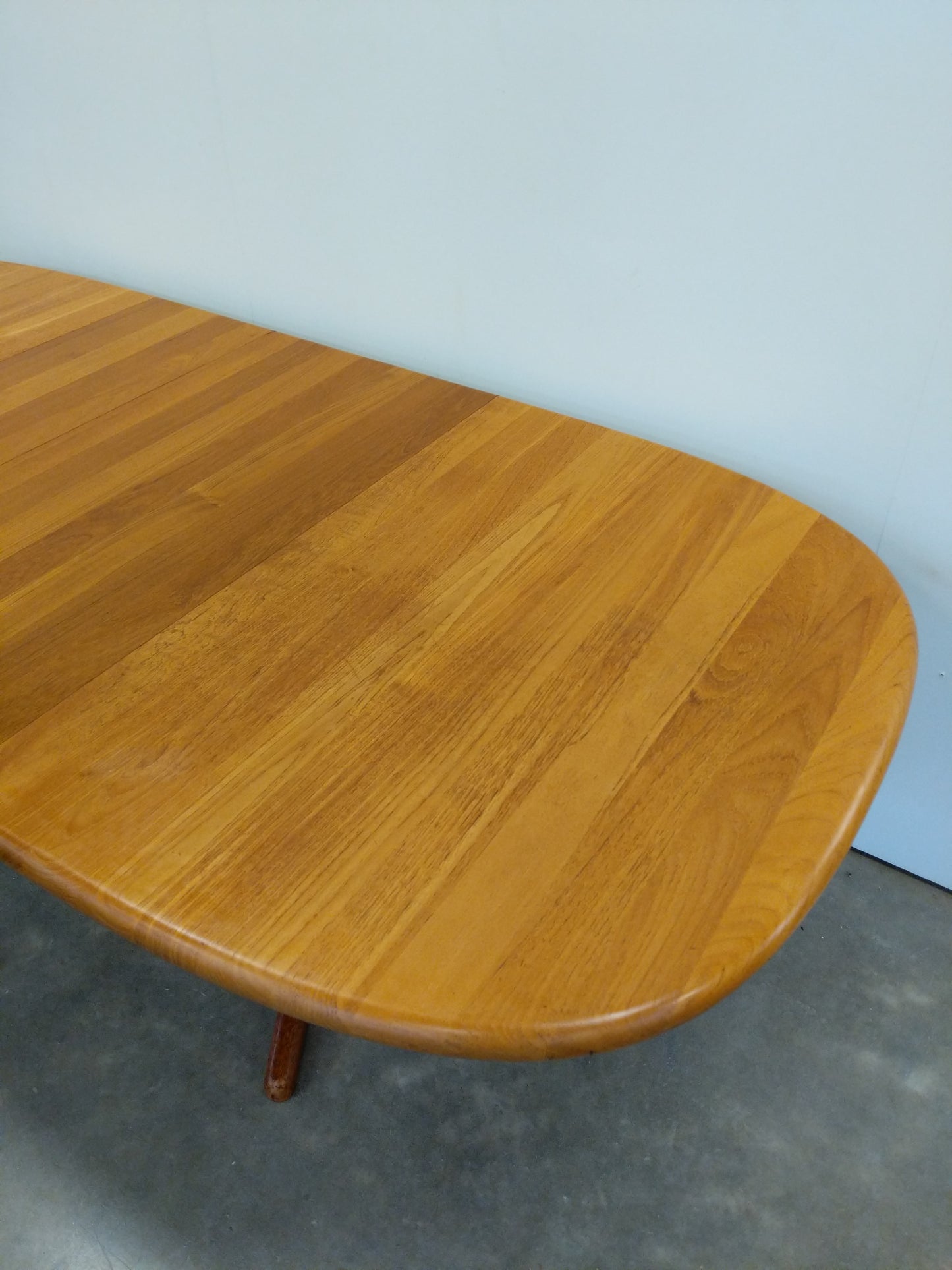 Vintage Danish Modern Teak Extendable Dining Table