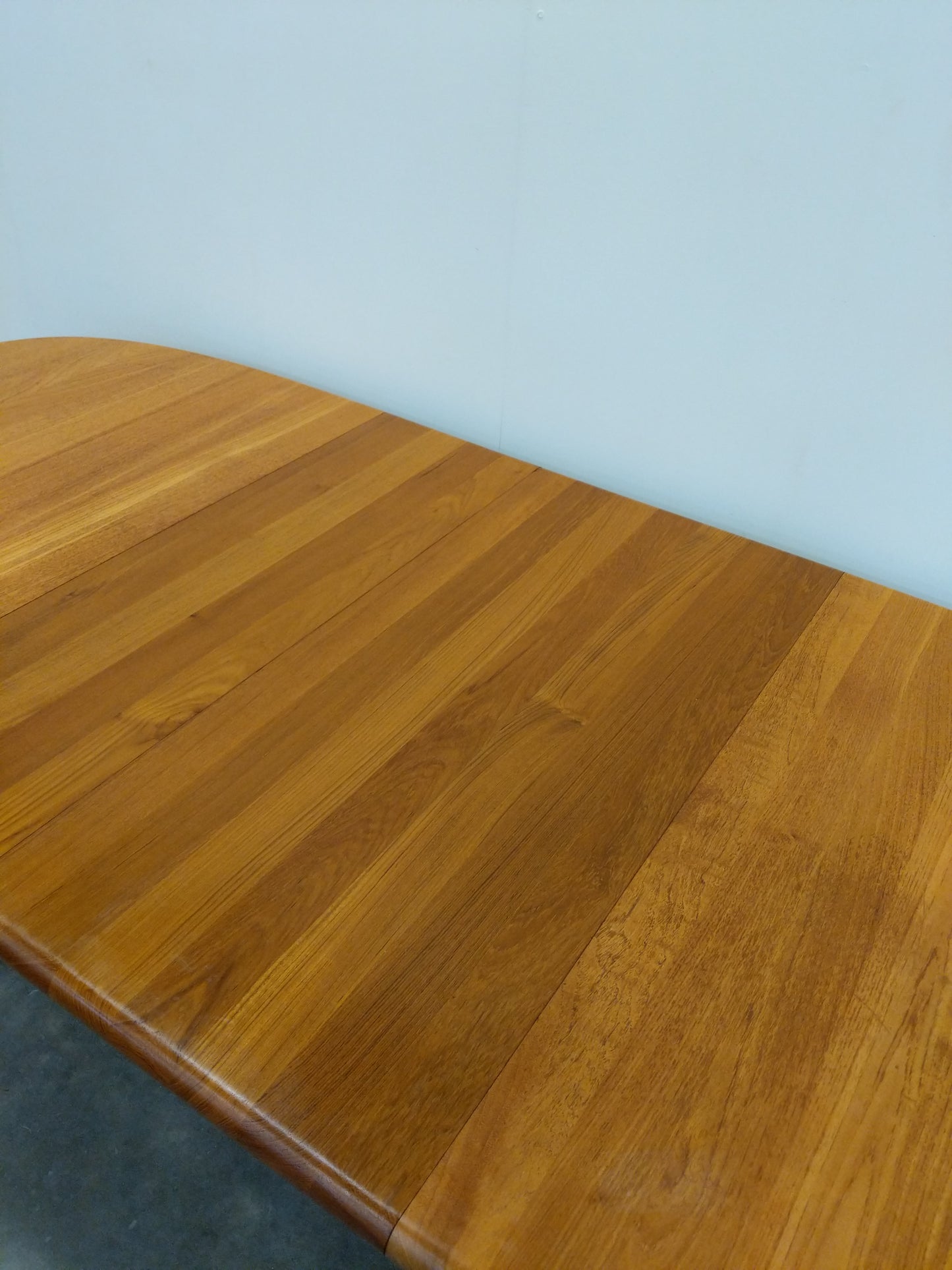 Vintage Danish Modern Teak Extendable Dining Table