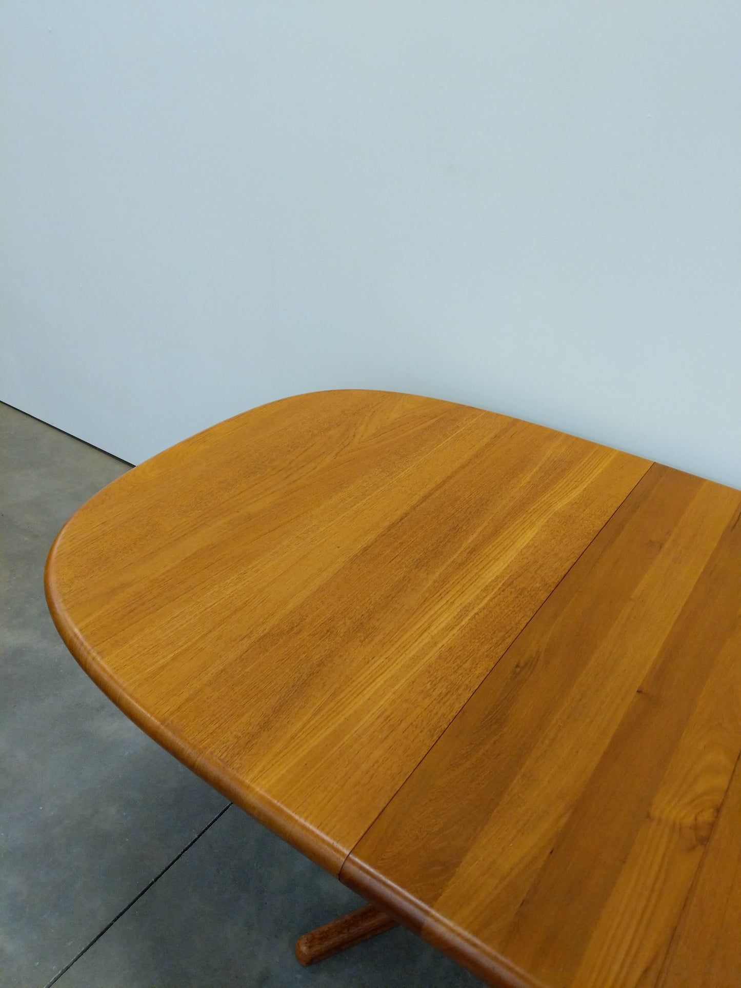 Vintage Danish Modern Teak Extendable Dining Table