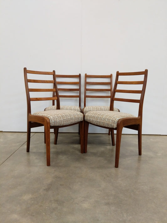 Set of 4 Vintage Mid Century Modern Dining Chairs by G Plan