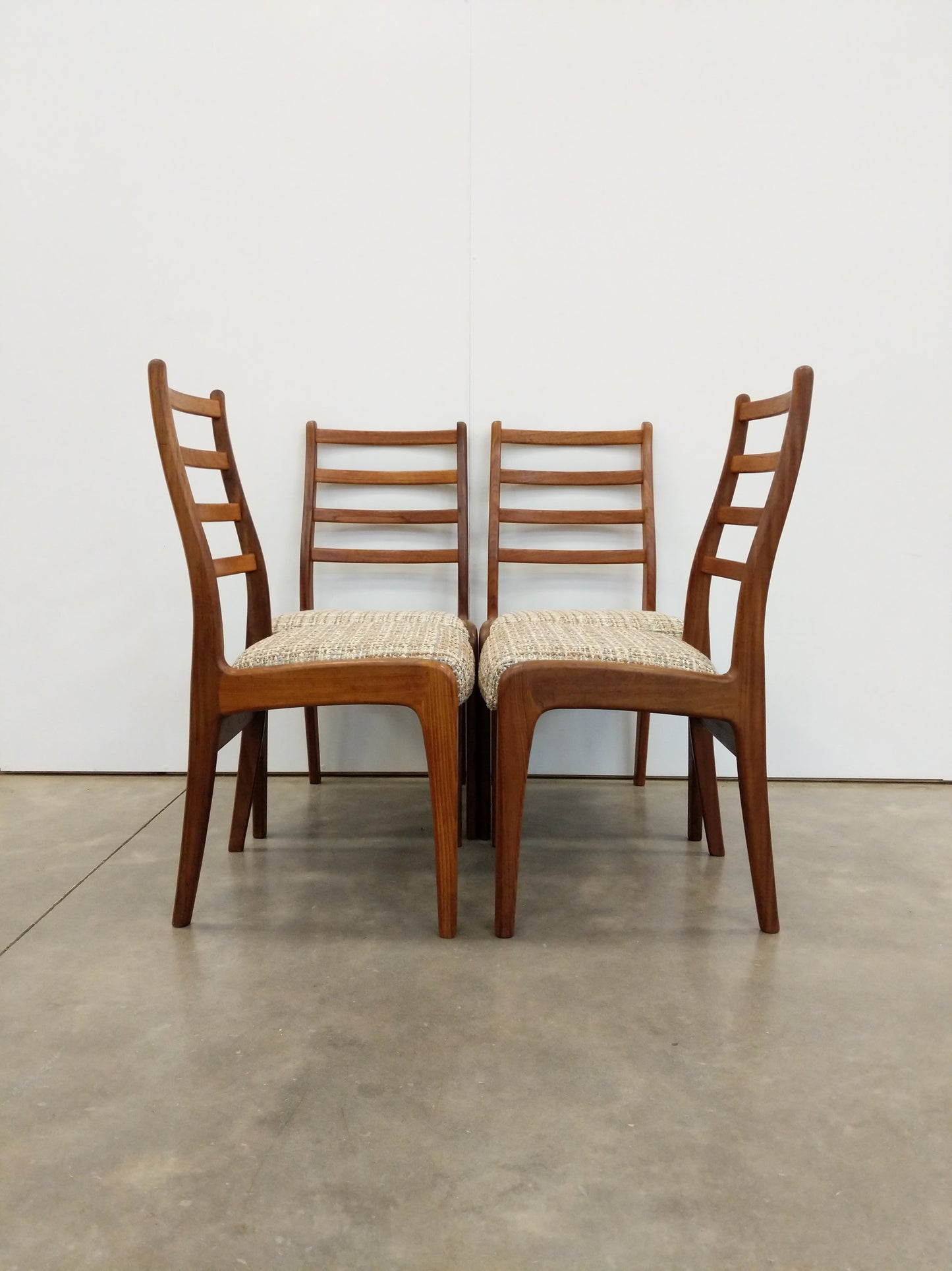 Set of 4 Vintage Mid Century Modern Dining Chairs by G Plan