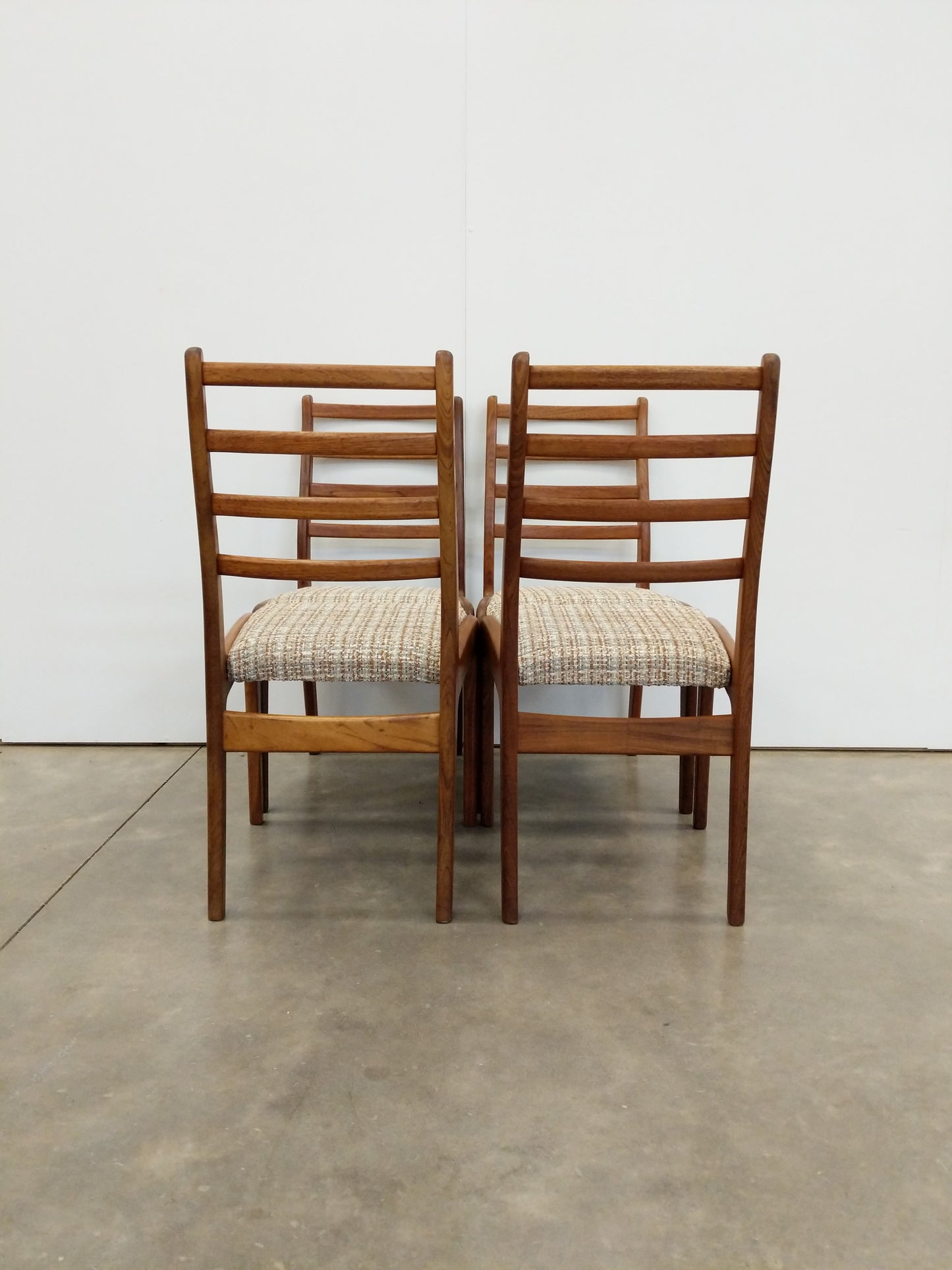 Set of 4 Vintage Mid Century Modern Dining Chairs by G Plan