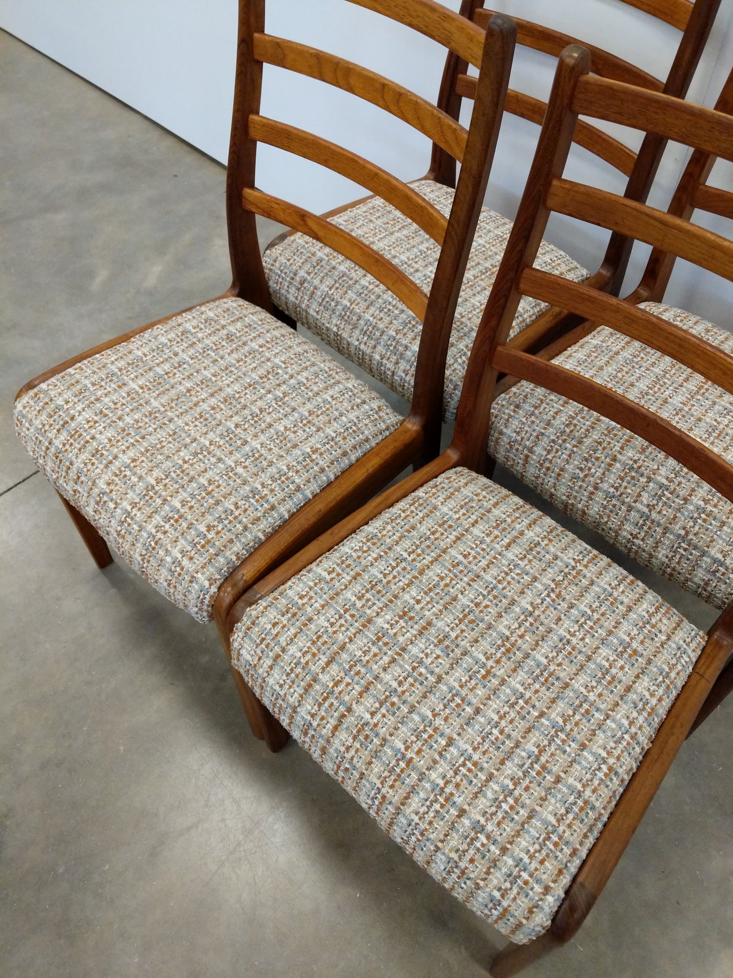 Set of 4 Vintage Mid Century Modern Dining Chairs by G Plan