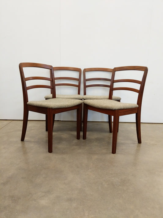 Set of 4 Vintage Mid Century Modern Dining Chairs by G Plan