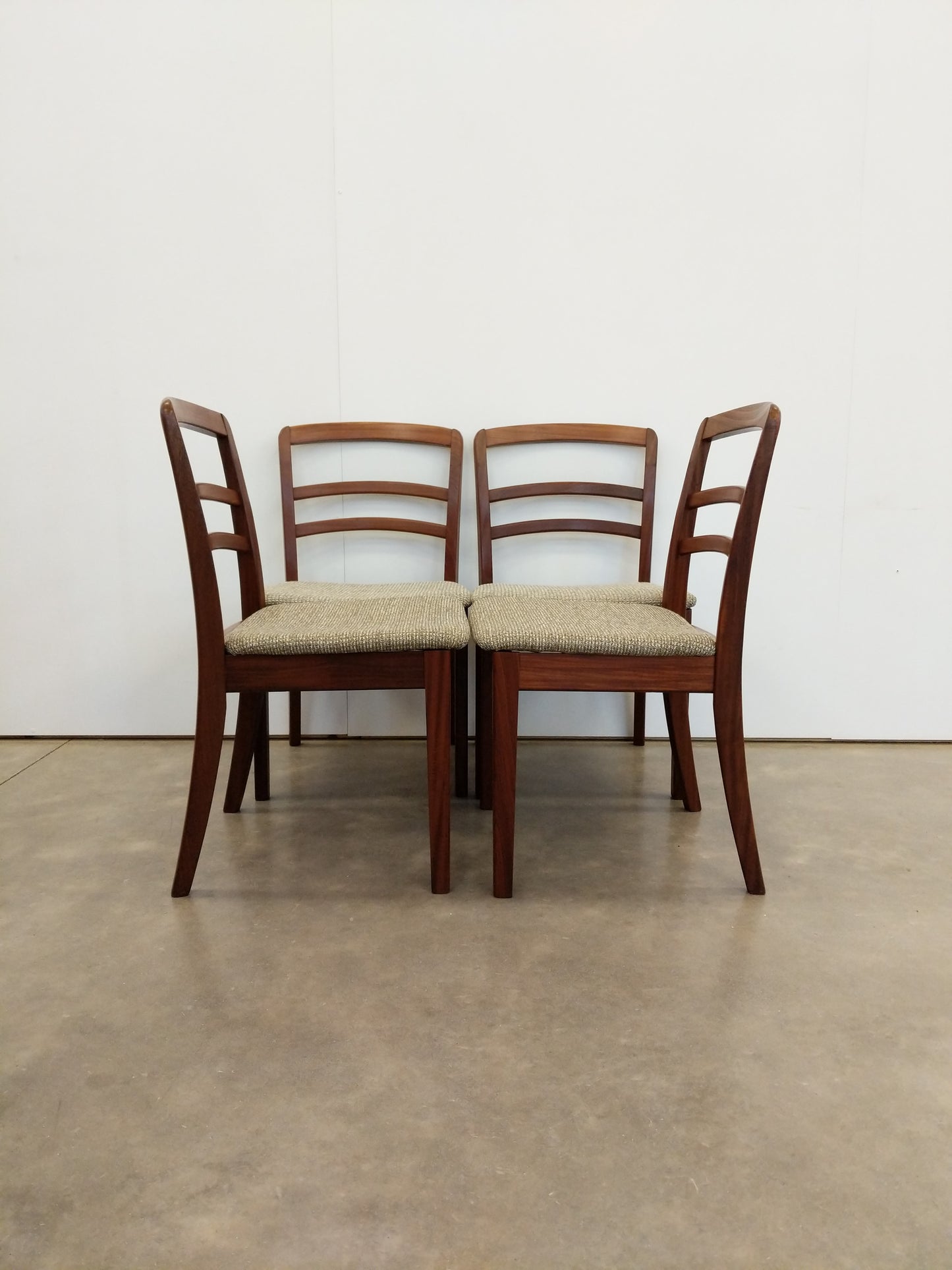 Set of 4 Vintage Mid Century Modern Dining Chairs by G Plan