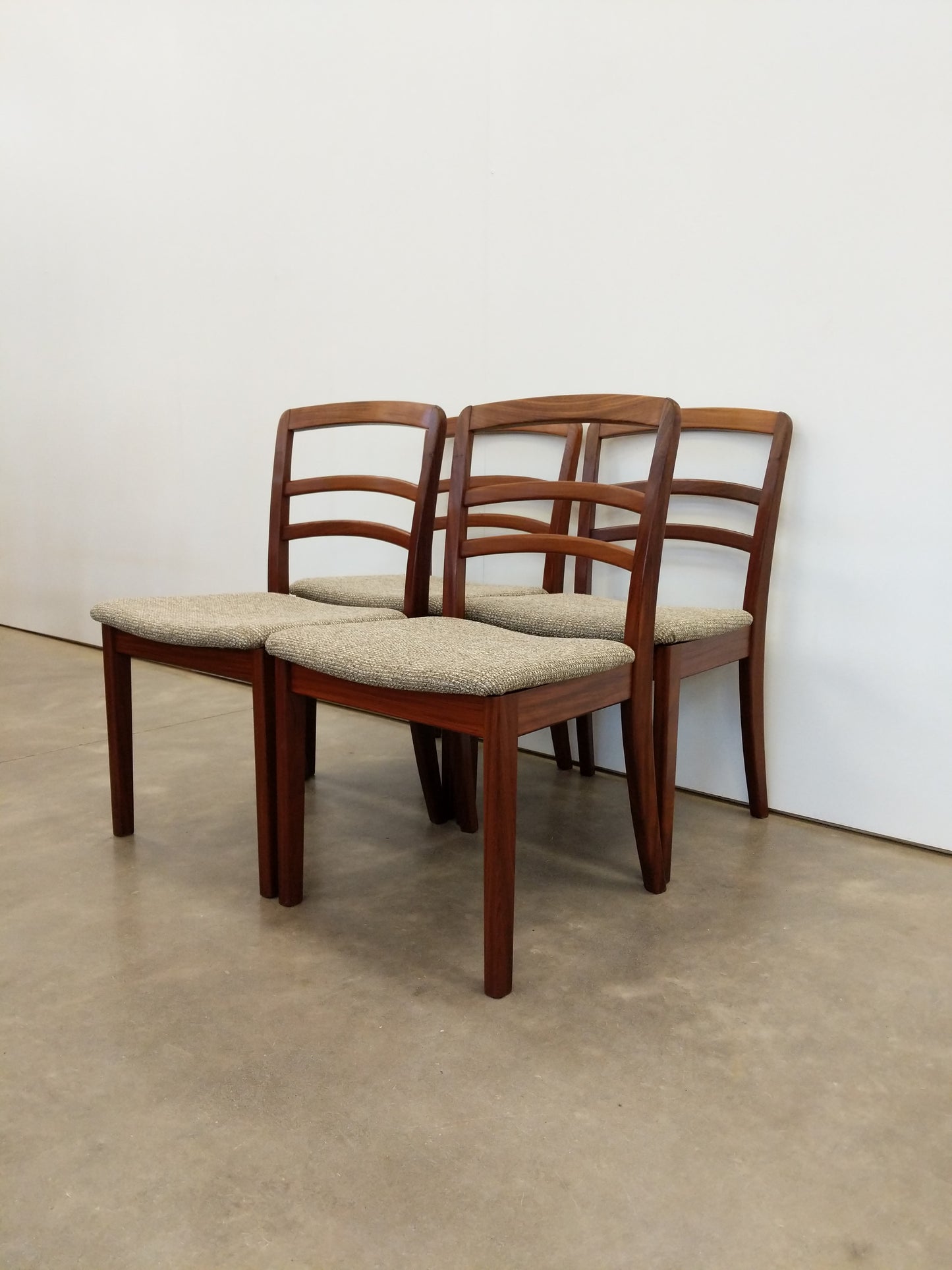 Set of 4 Vintage Mid Century Modern Dining Chairs by G Plan