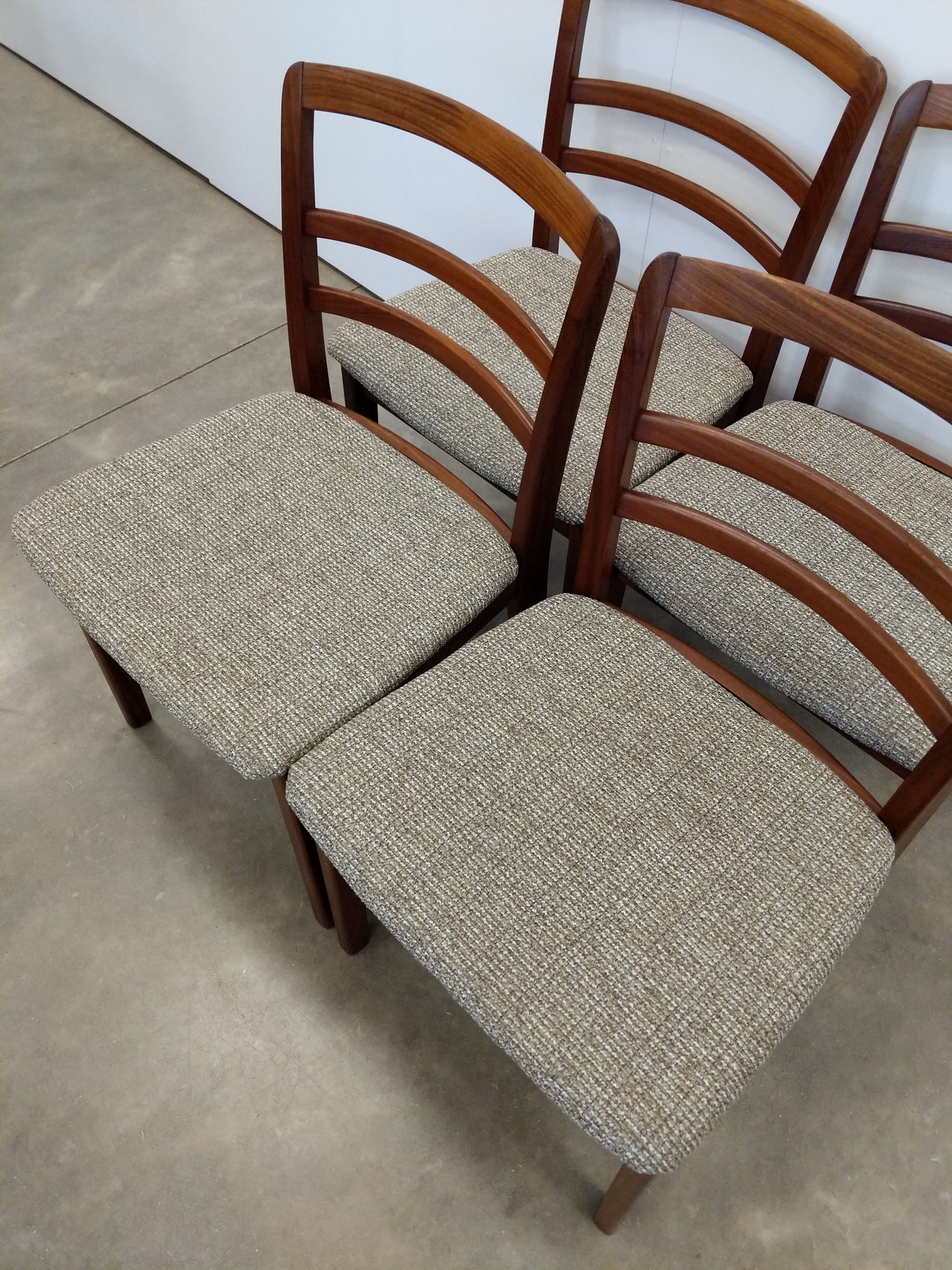 Set of 4 Vintage Mid Century Modern Dining Chairs by G Plan