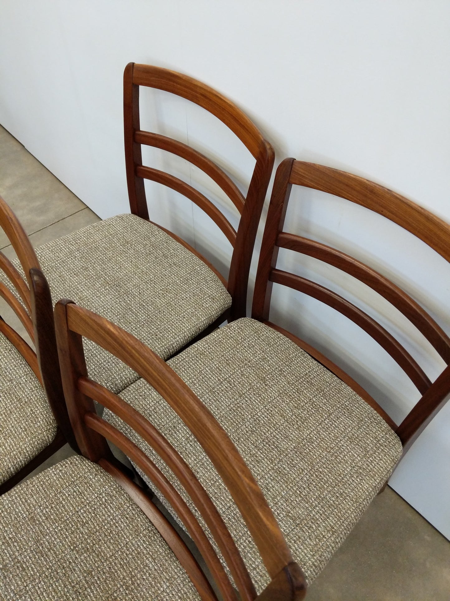 Set of 4 Vintage Mid Century Modern Dining Chairs by G Plan