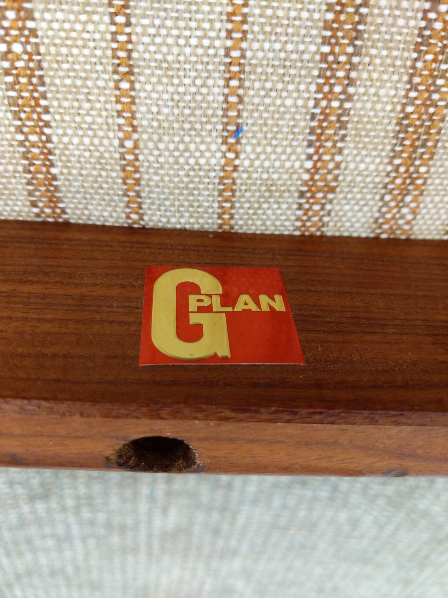 Set of 4 Vintage Mid Century Modern Dining Chairs by G Plan