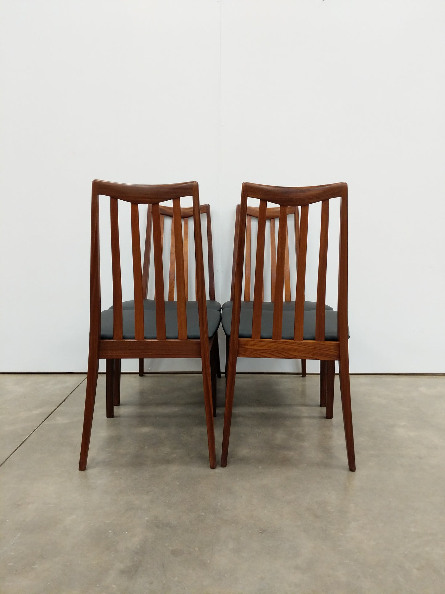 Set of 4 Vintage Mid Century Modern Dining Chairs by G Plan