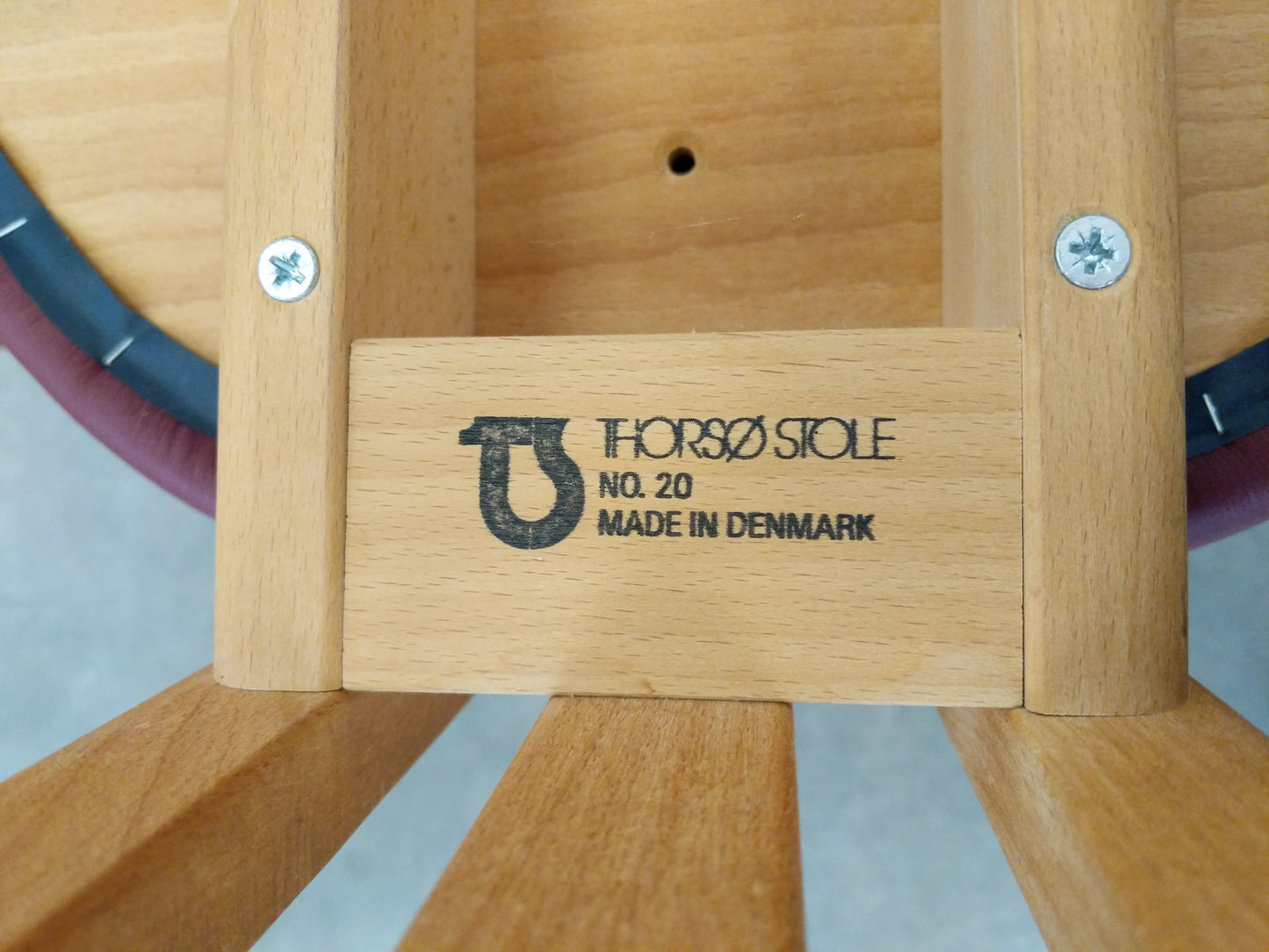 Set of 6 Vintage Danish Modern Dining Chairs by Thorsø