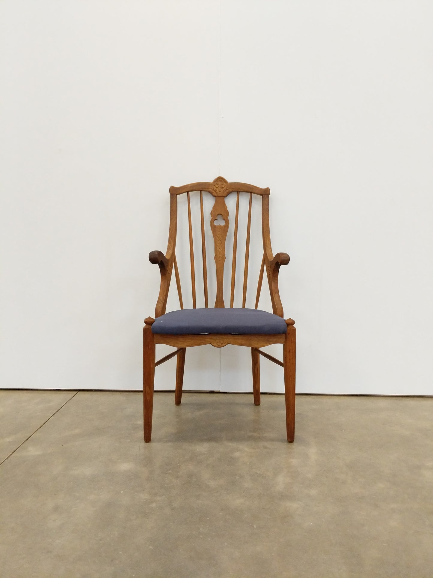 Antique Danish Oak Armchair