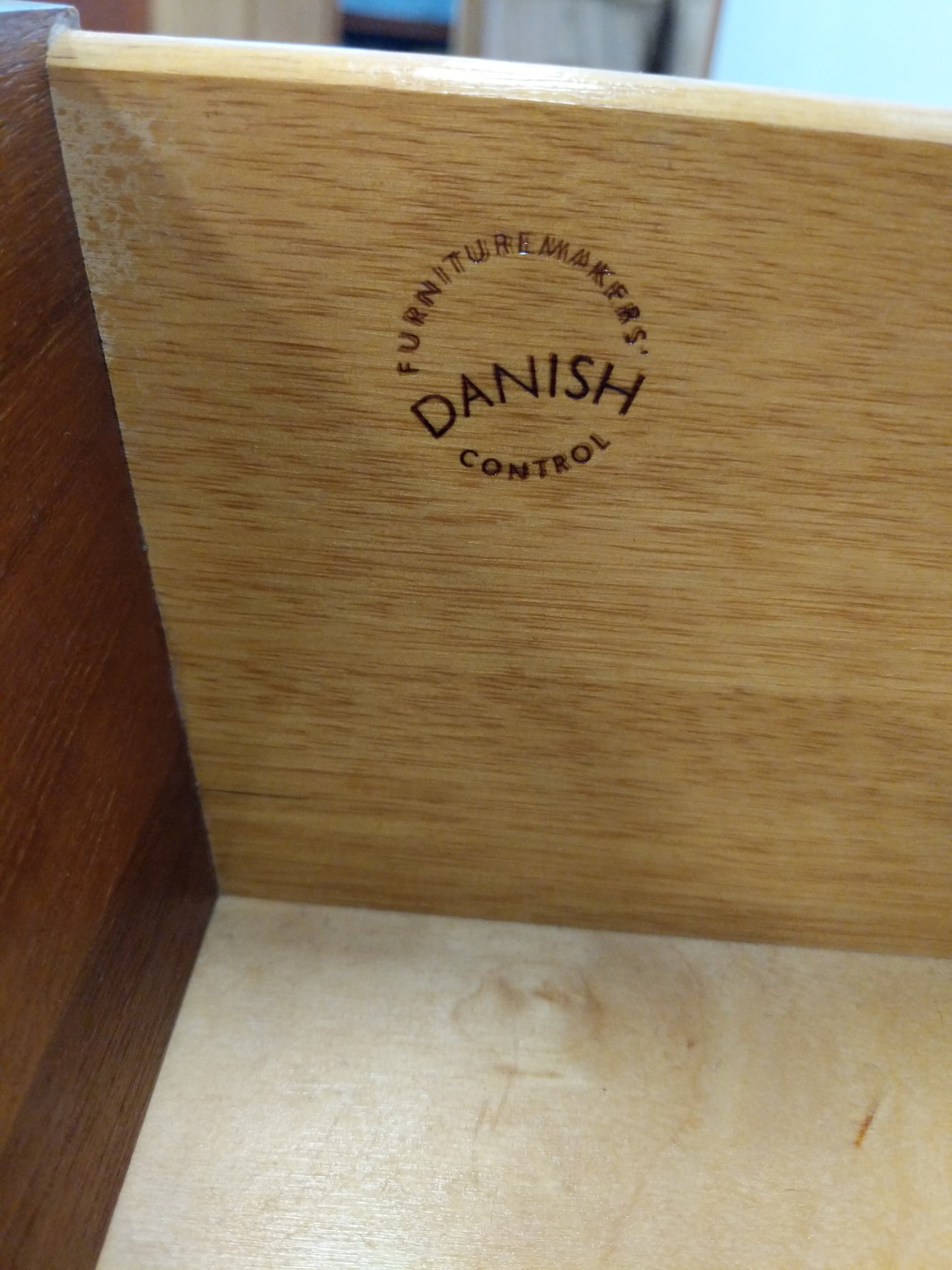 Vintage Danish Modern Teak Secretary Desk by Vinde