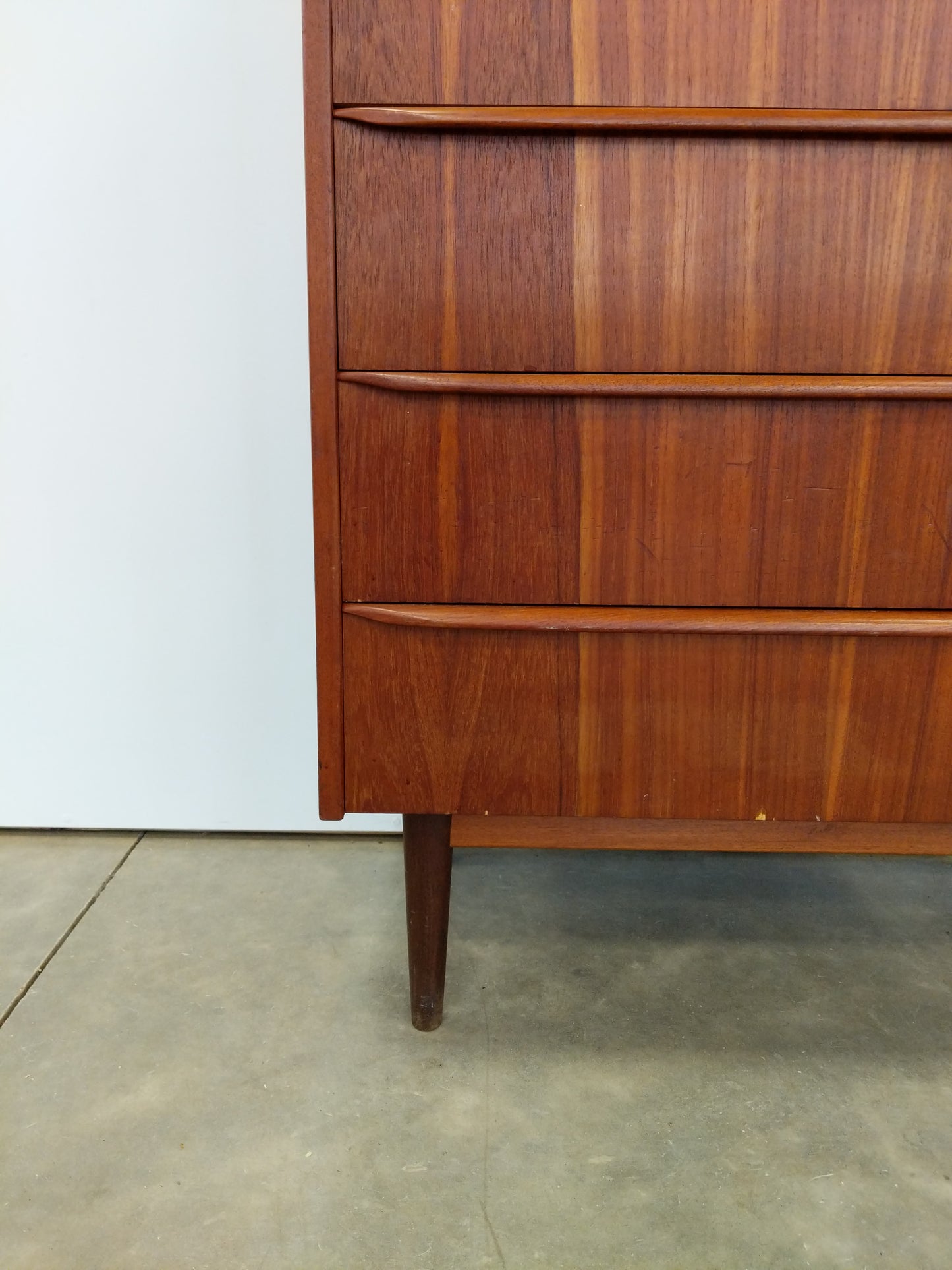Vintage Danish Modern Teak Dresser