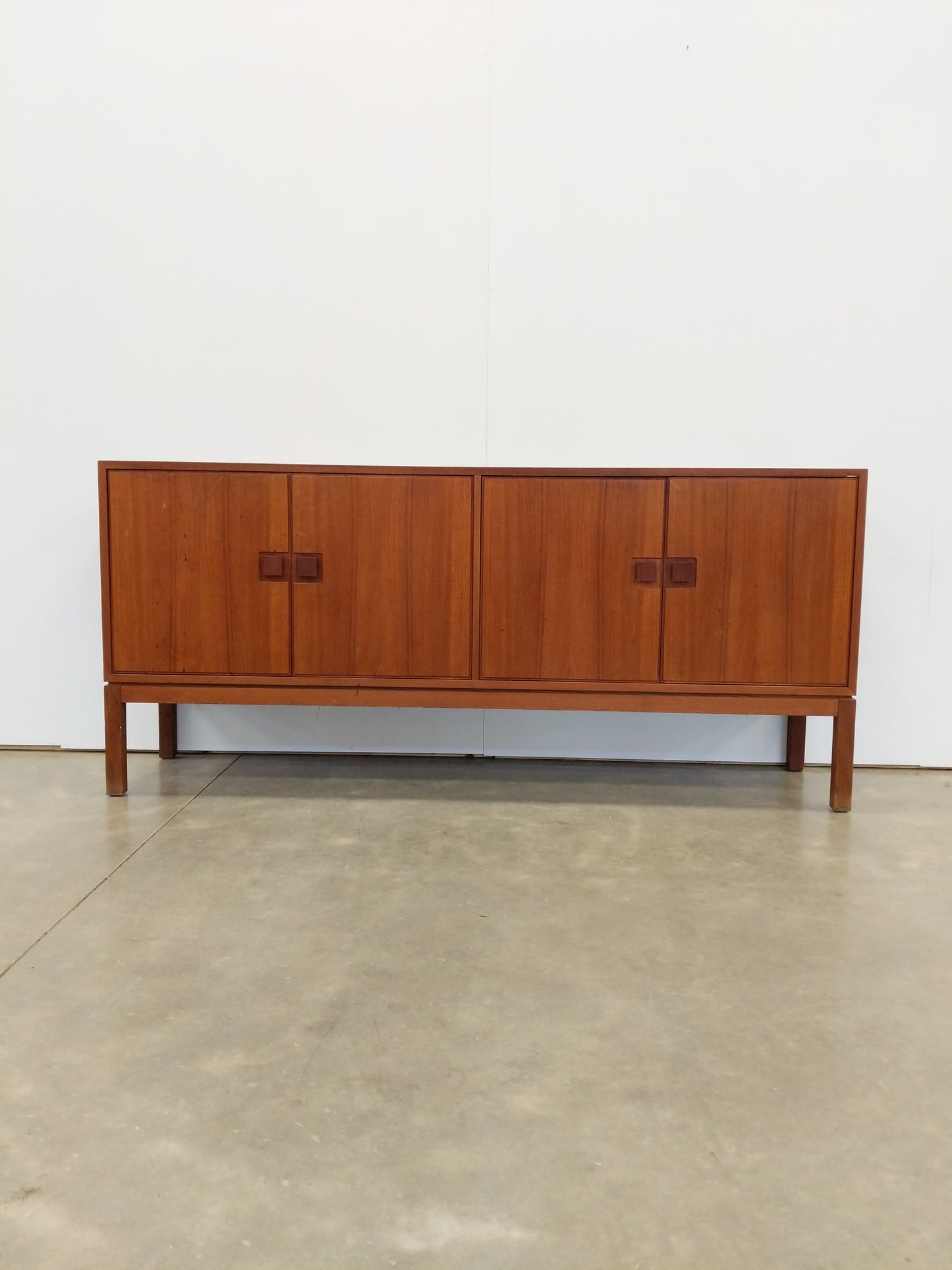 Vintage Danish Modern Teak Credenza