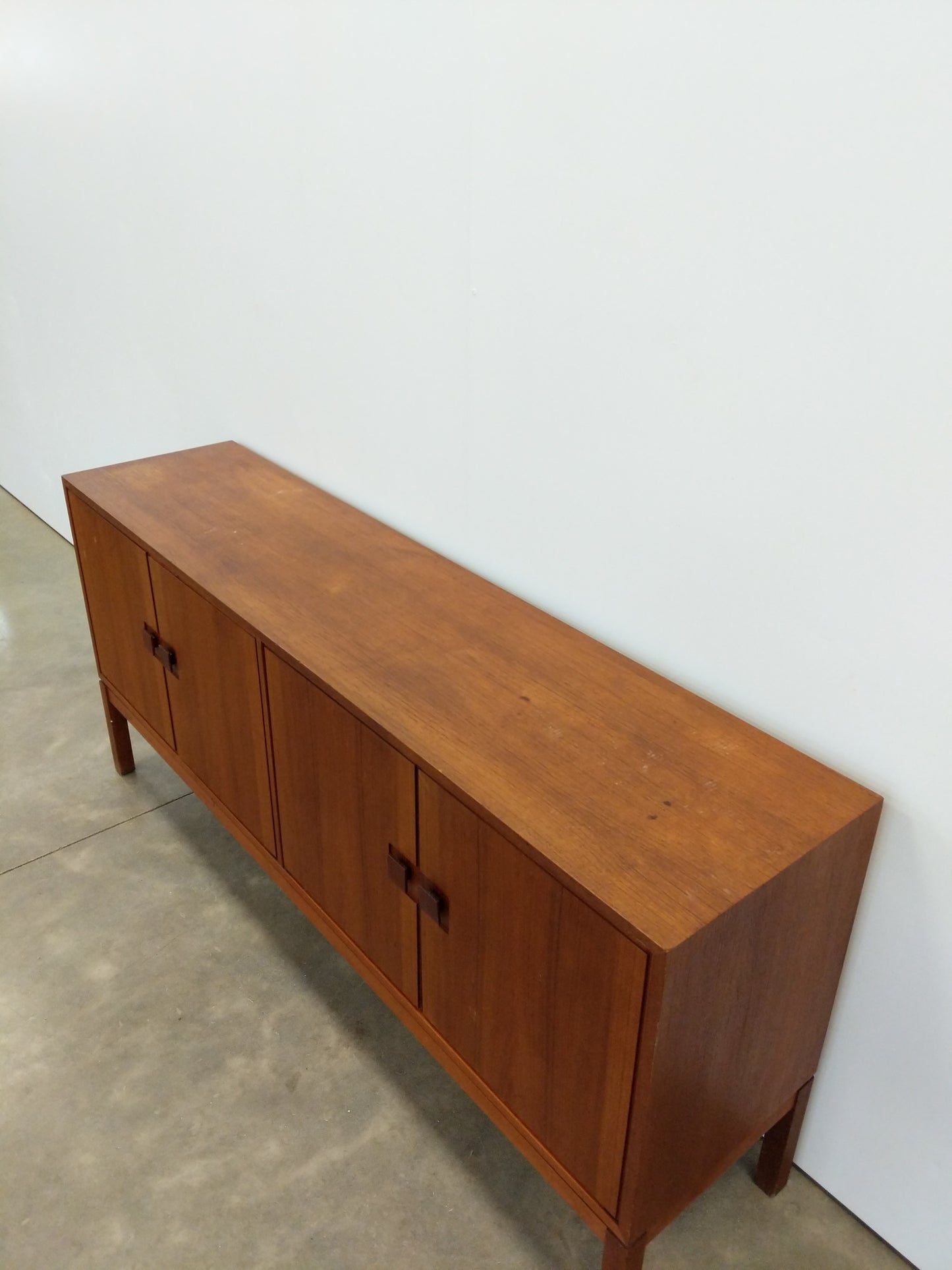 Vintage Danish Modern Teak Credenza