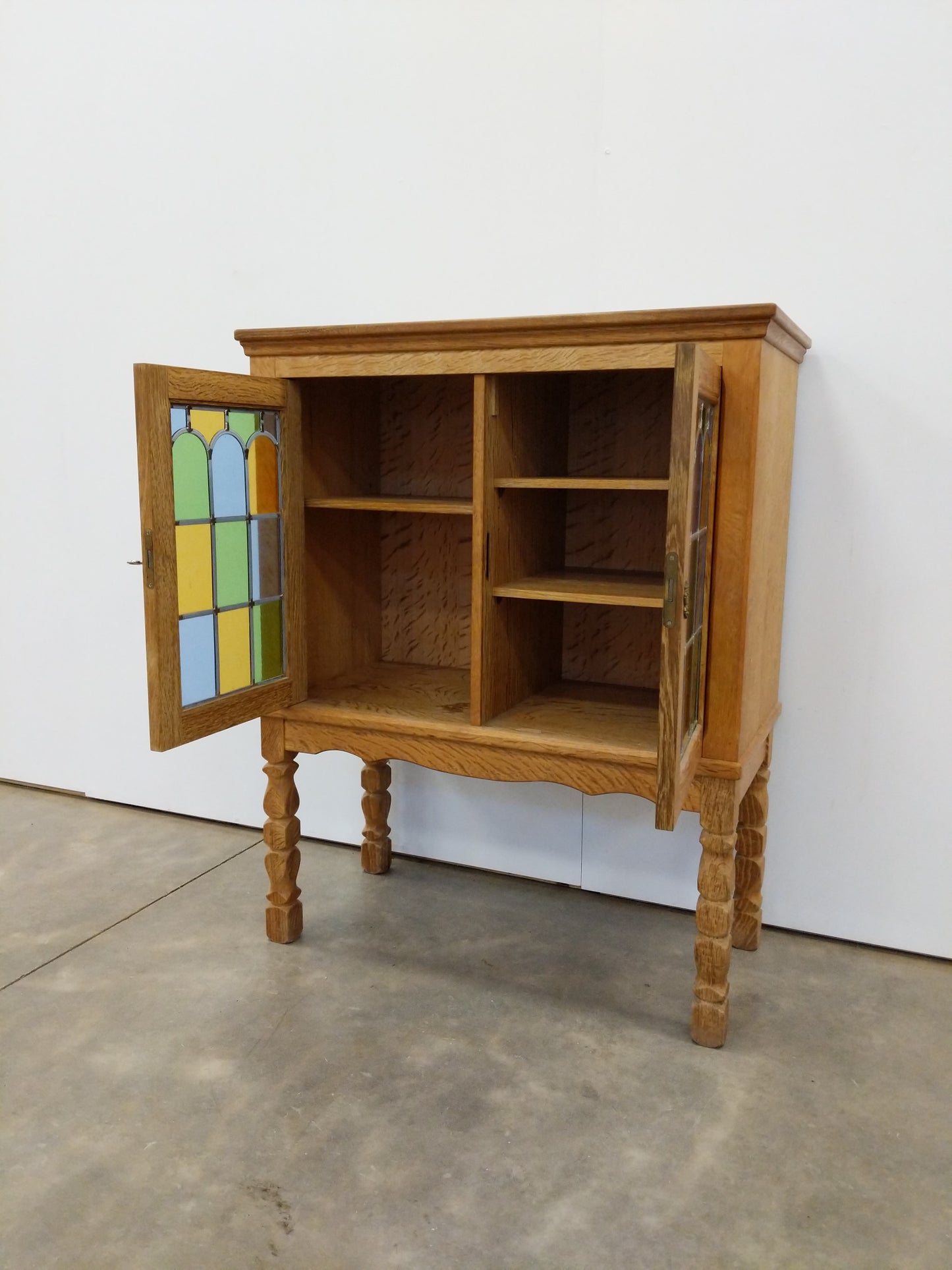 Vintage Danish Oak Cabinet