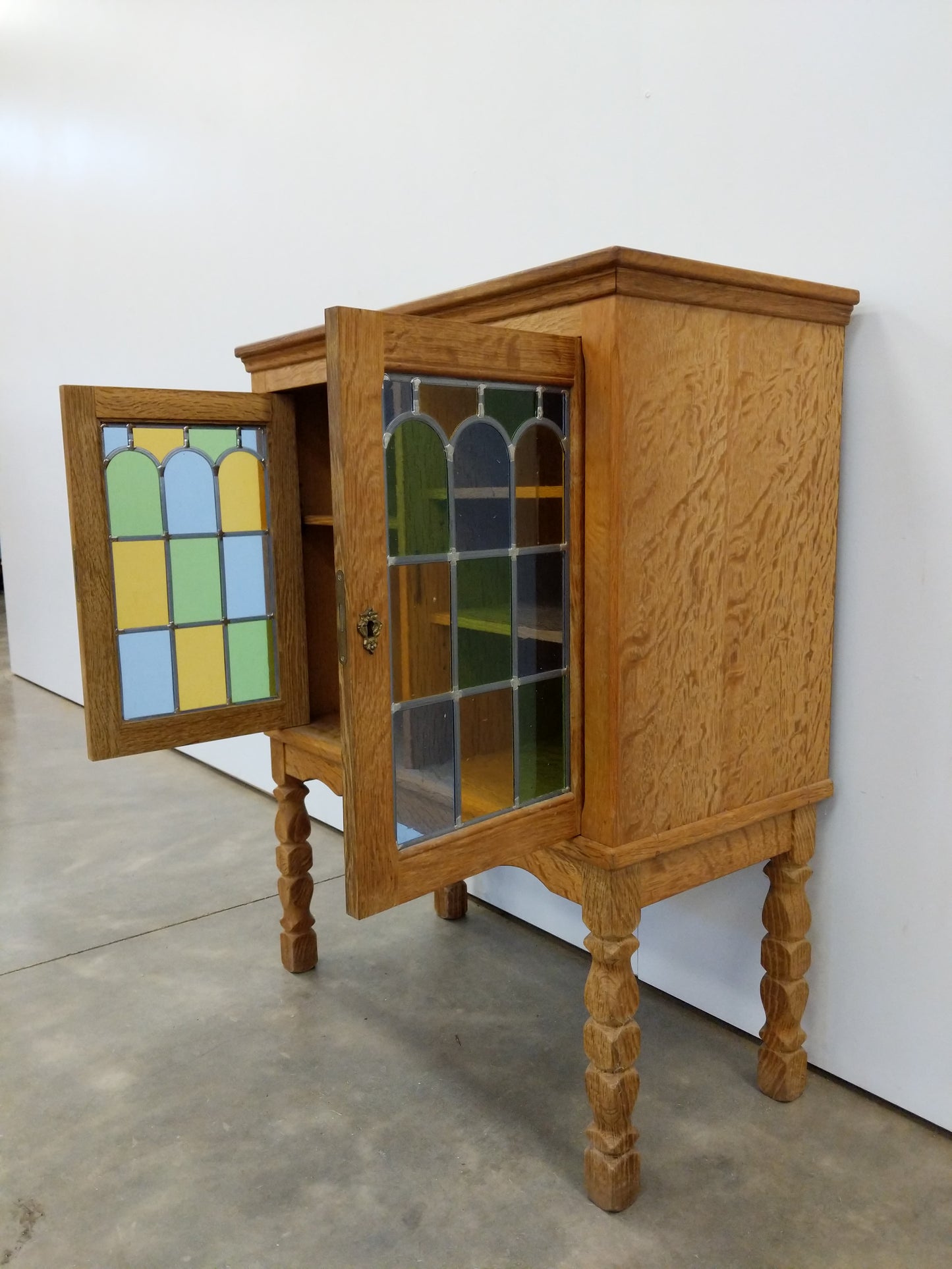 Vintage Danish Oak Cabinet