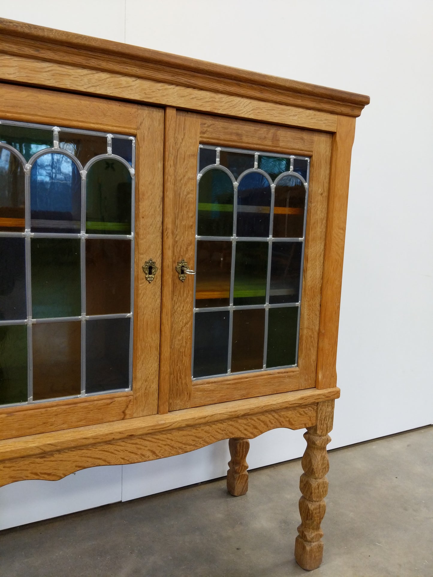 Vintage Danish Oak Cabinet