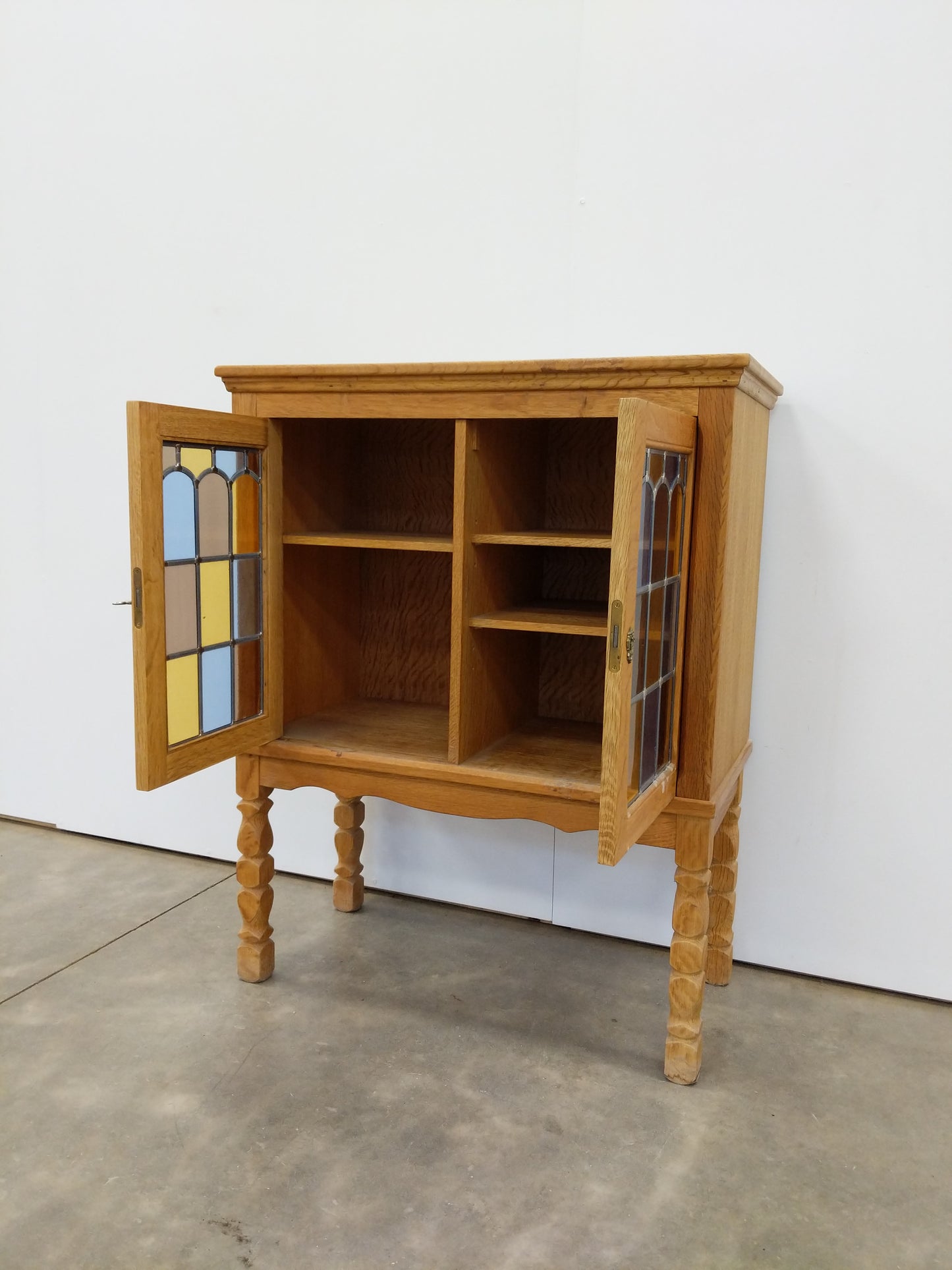 Vintage Danish Oak Cabinet