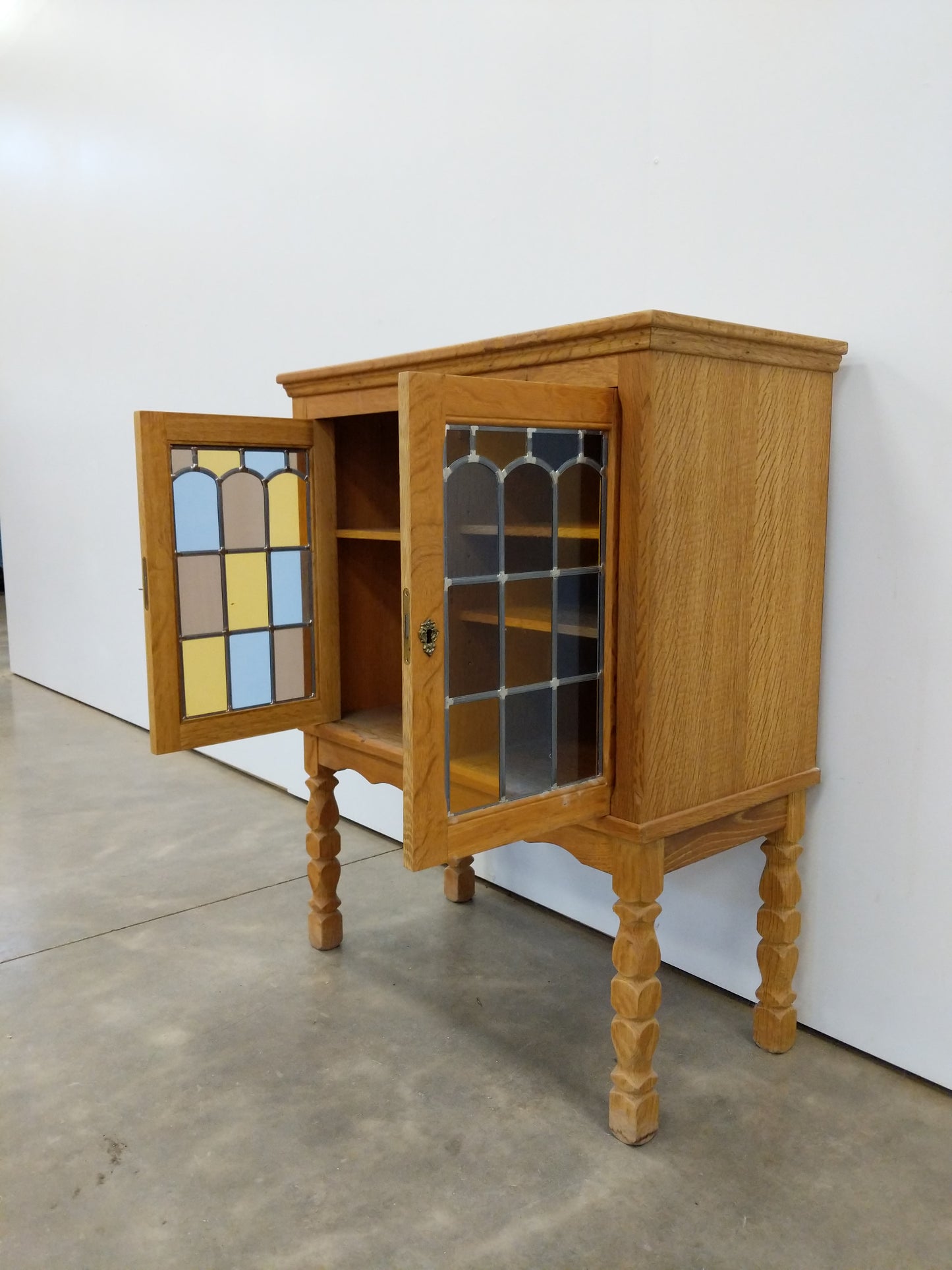 Vintage Danish Oak Cabinet