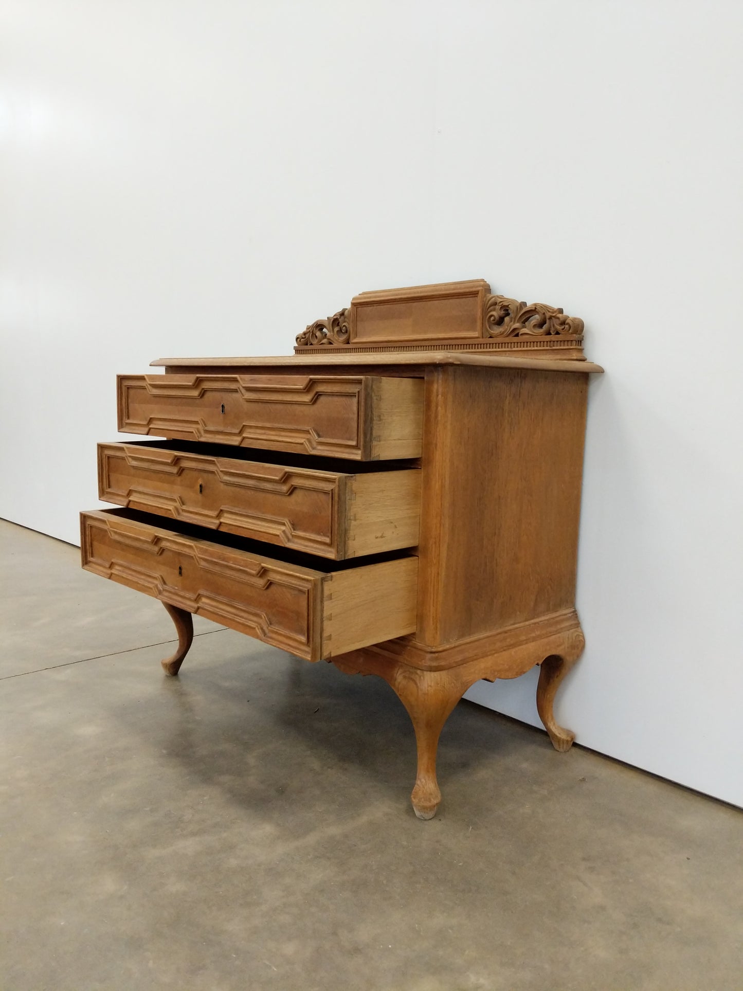 Vintage Danish Oak Dresser