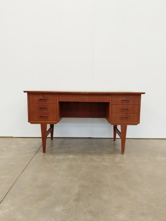RESERVED - Vintage Danish Modern Teak Desk