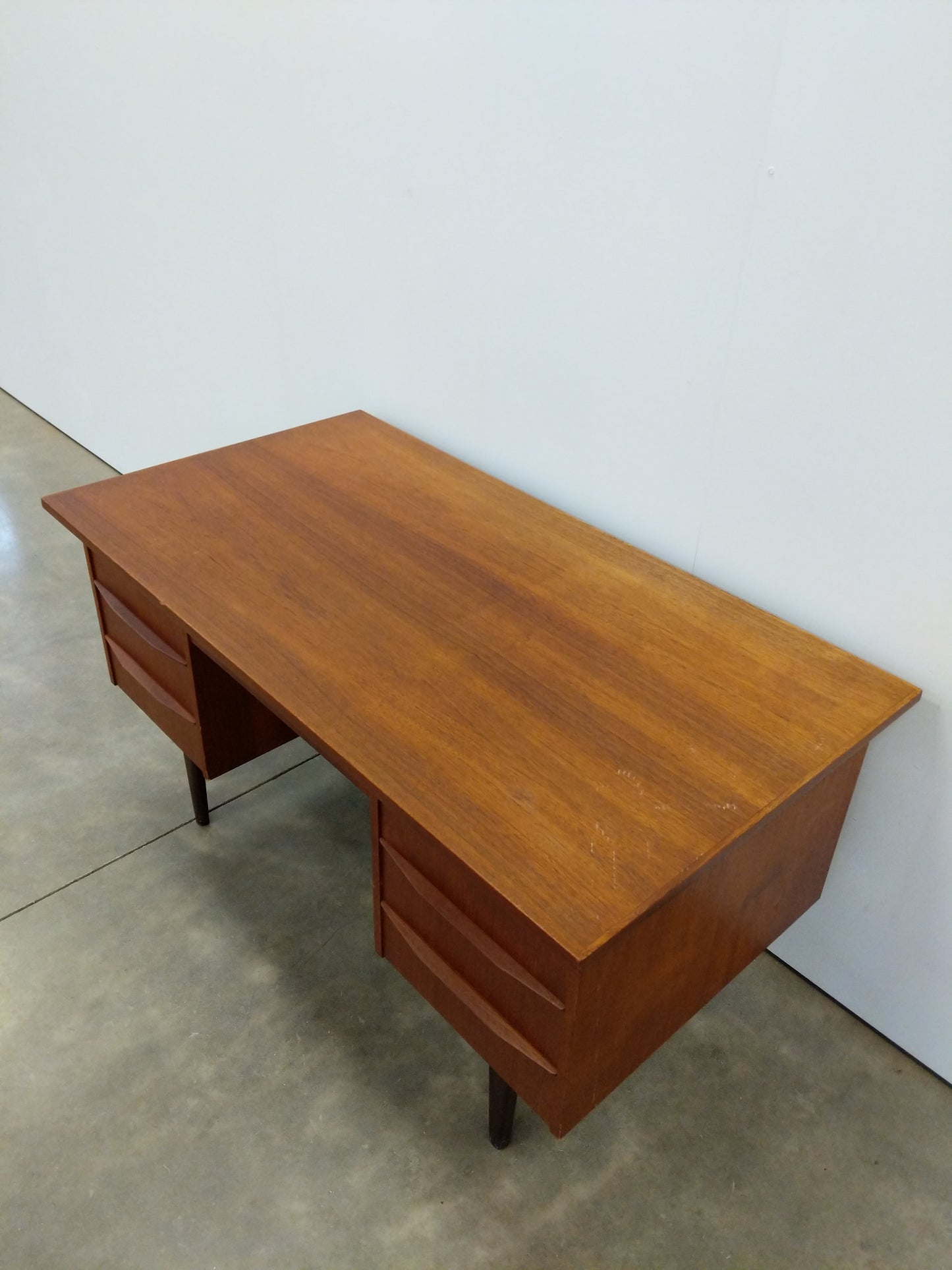 Vintage Danish Modern Teak Desk
