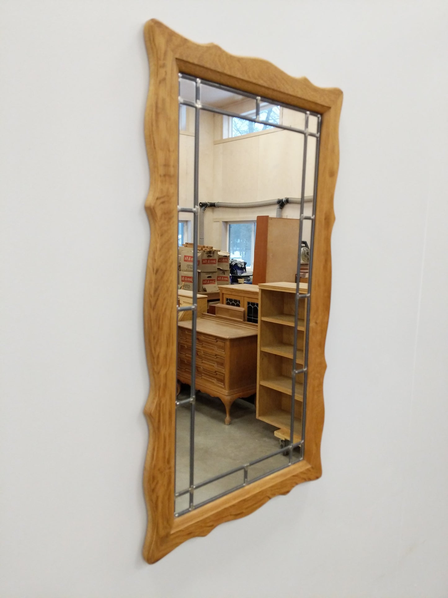 Vintage Danish Oak Entry Set