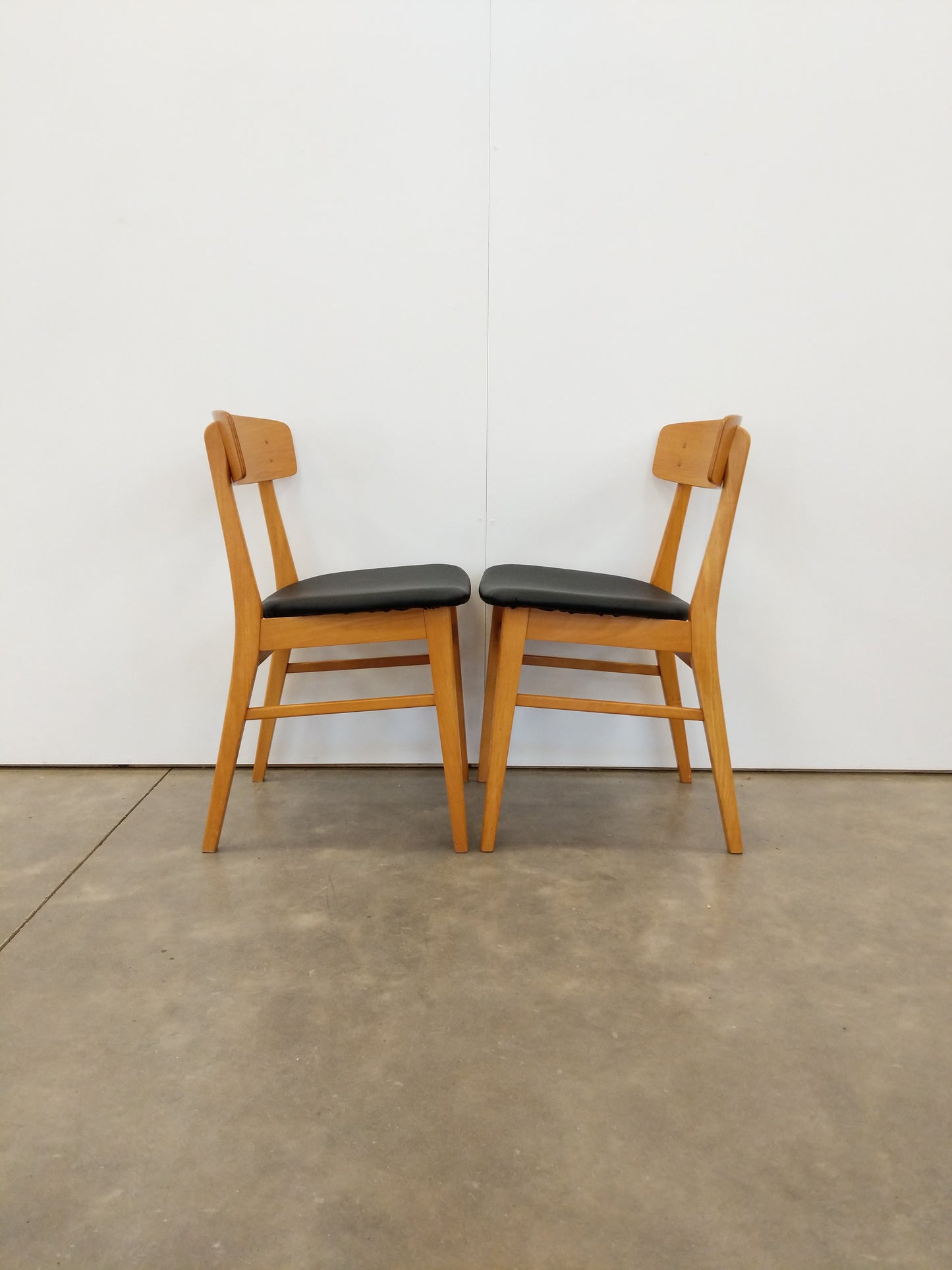 Pair of Vintage Danish Modern Dining Chairs by Farstrup