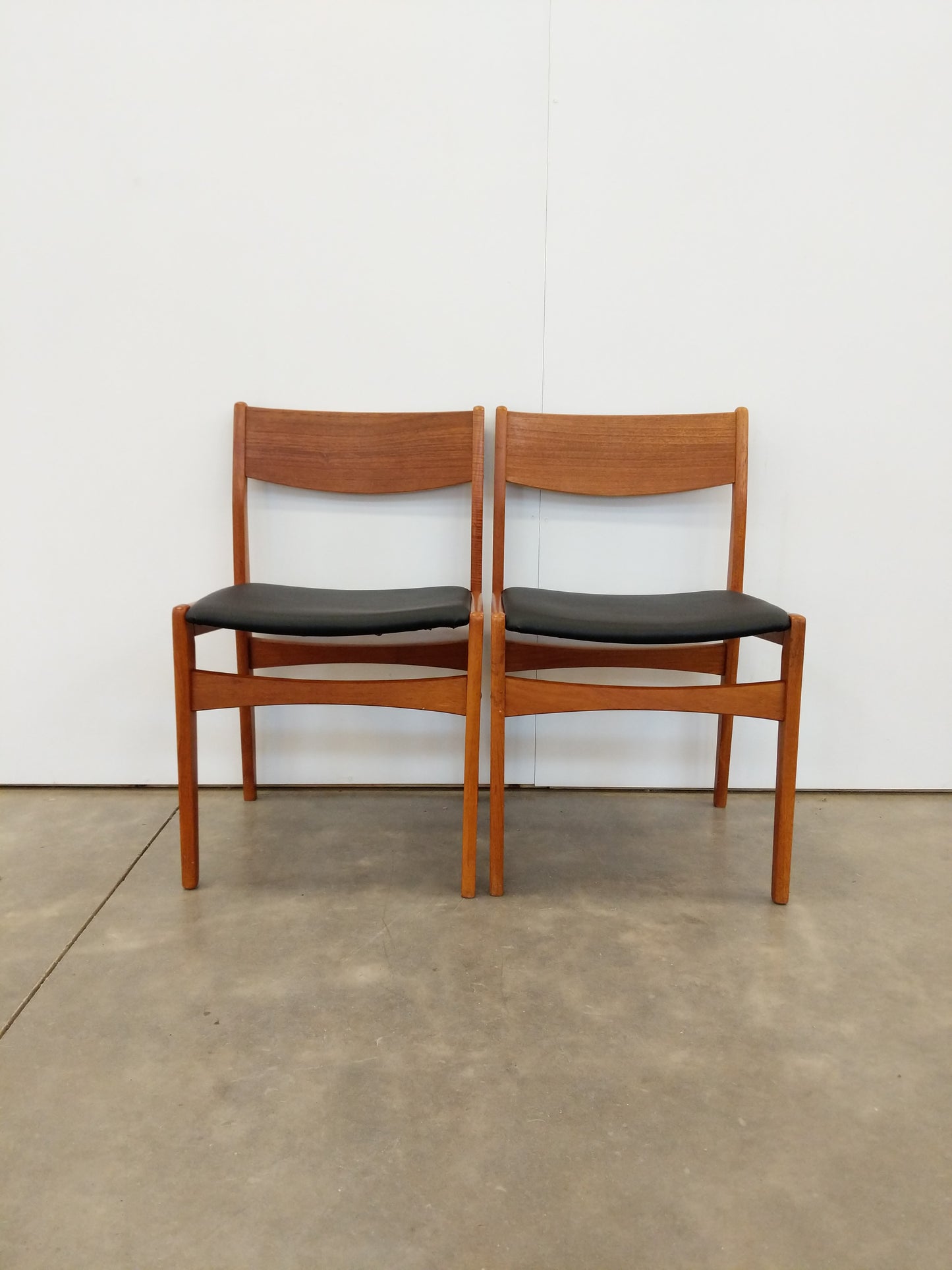 Pair of Vintage Danish Modern Dining Chairs