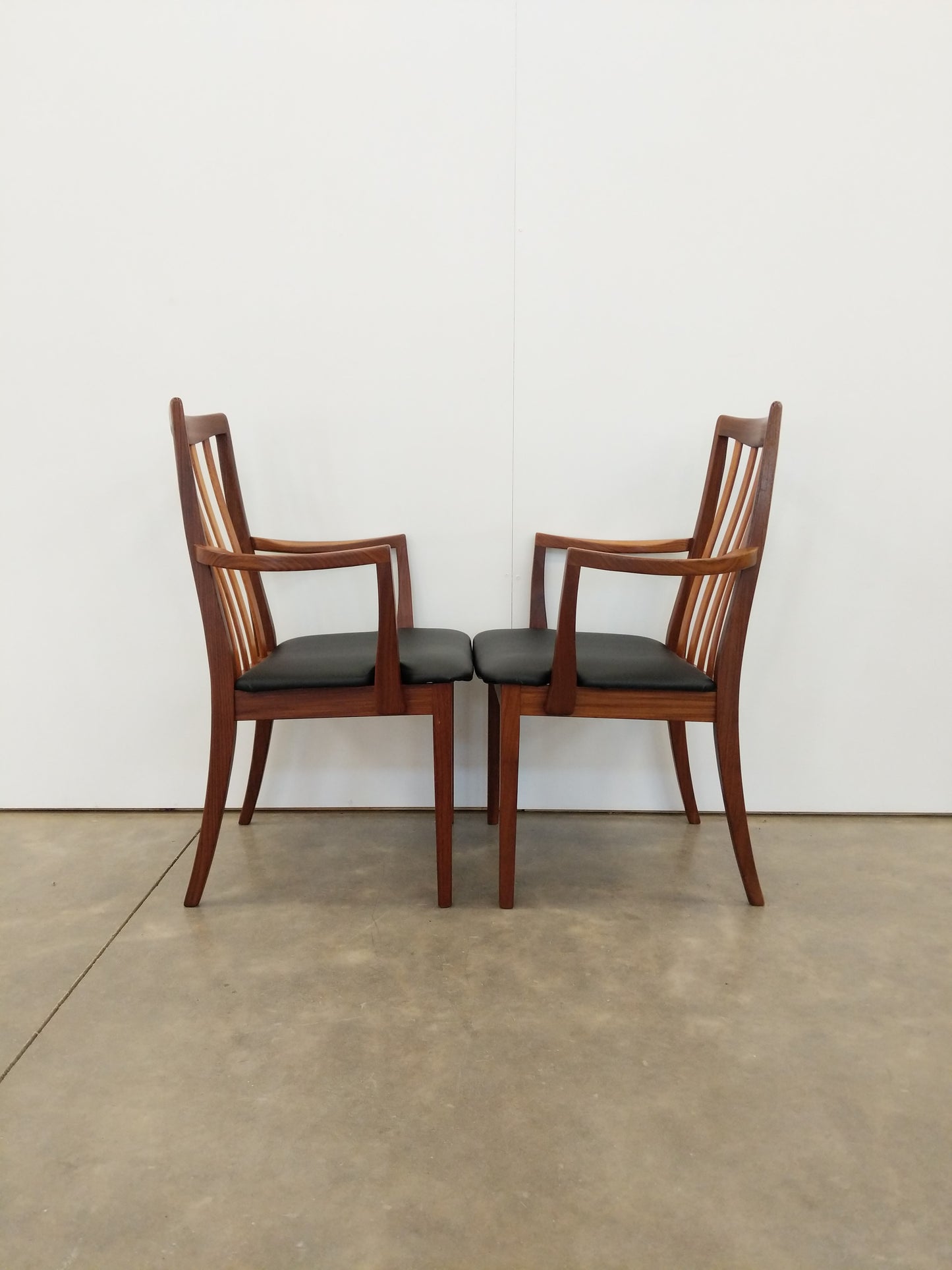 Pair of Vintage Mid Century Modern Armchairs by G Plan