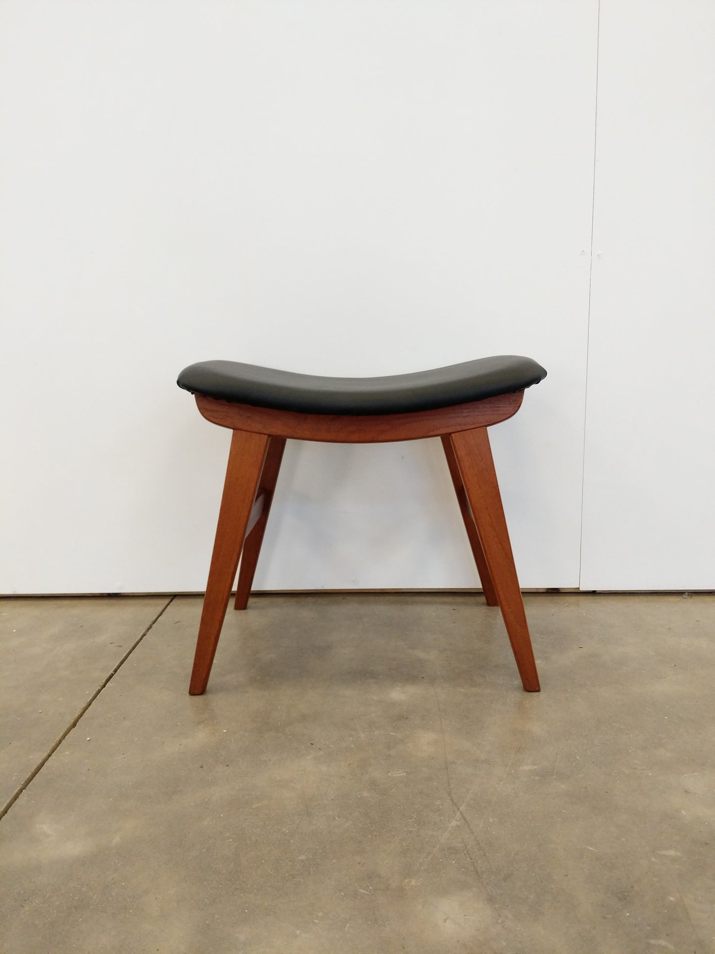 Vintage Danish Modern Teak Foot Stool