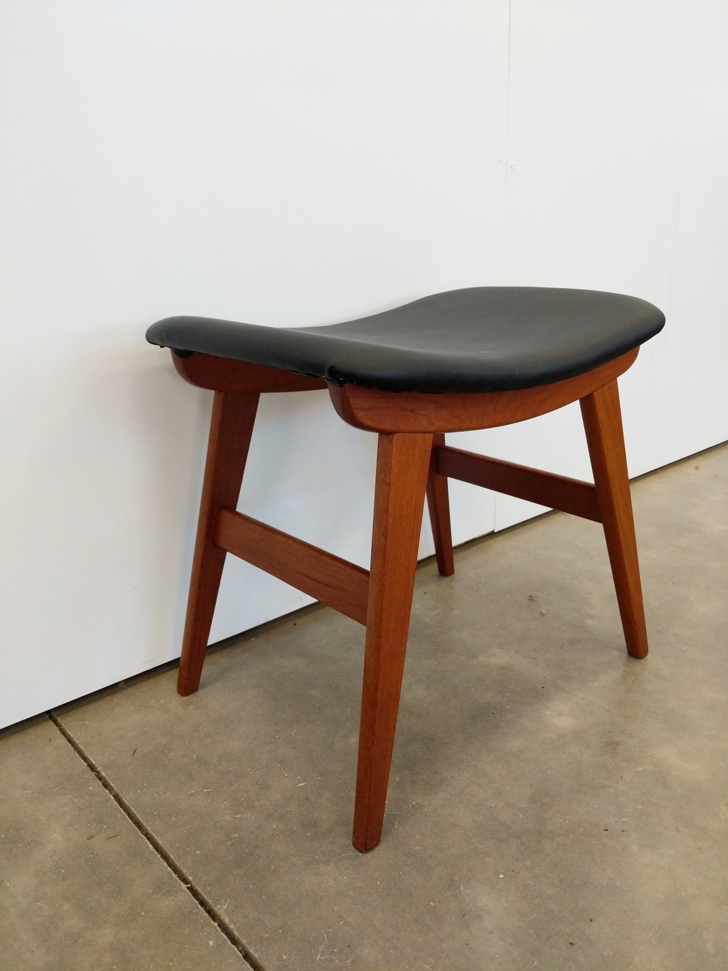 Vintage Danish Modern Teak Foot Stool