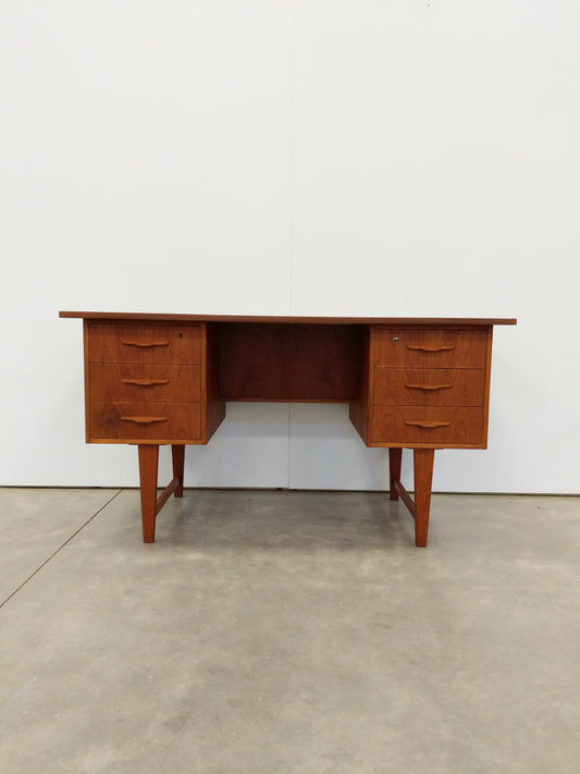 Vintage Danish Modern Teak Desk