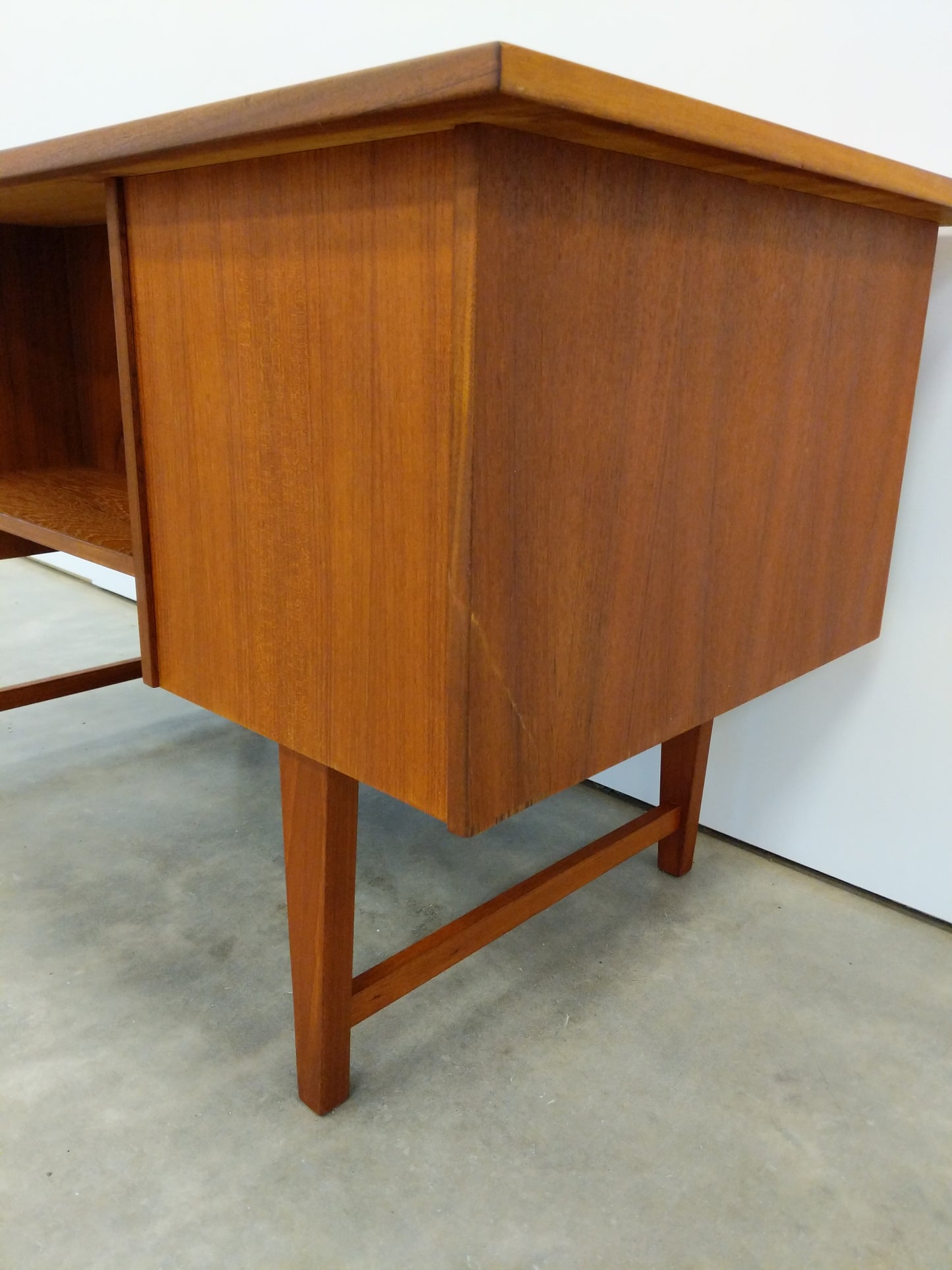 Vintage Danish Modern Teak Desk