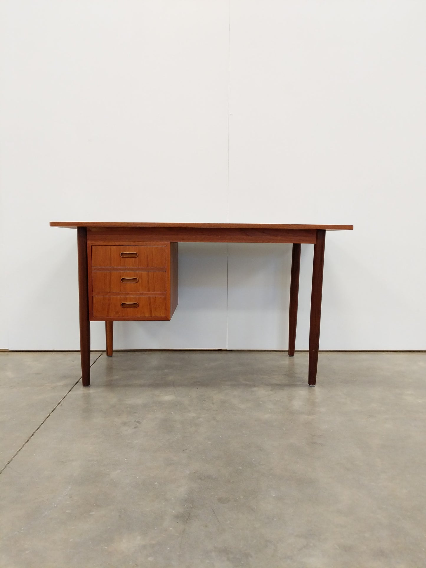 Vintage Danish Modern Teak Desk