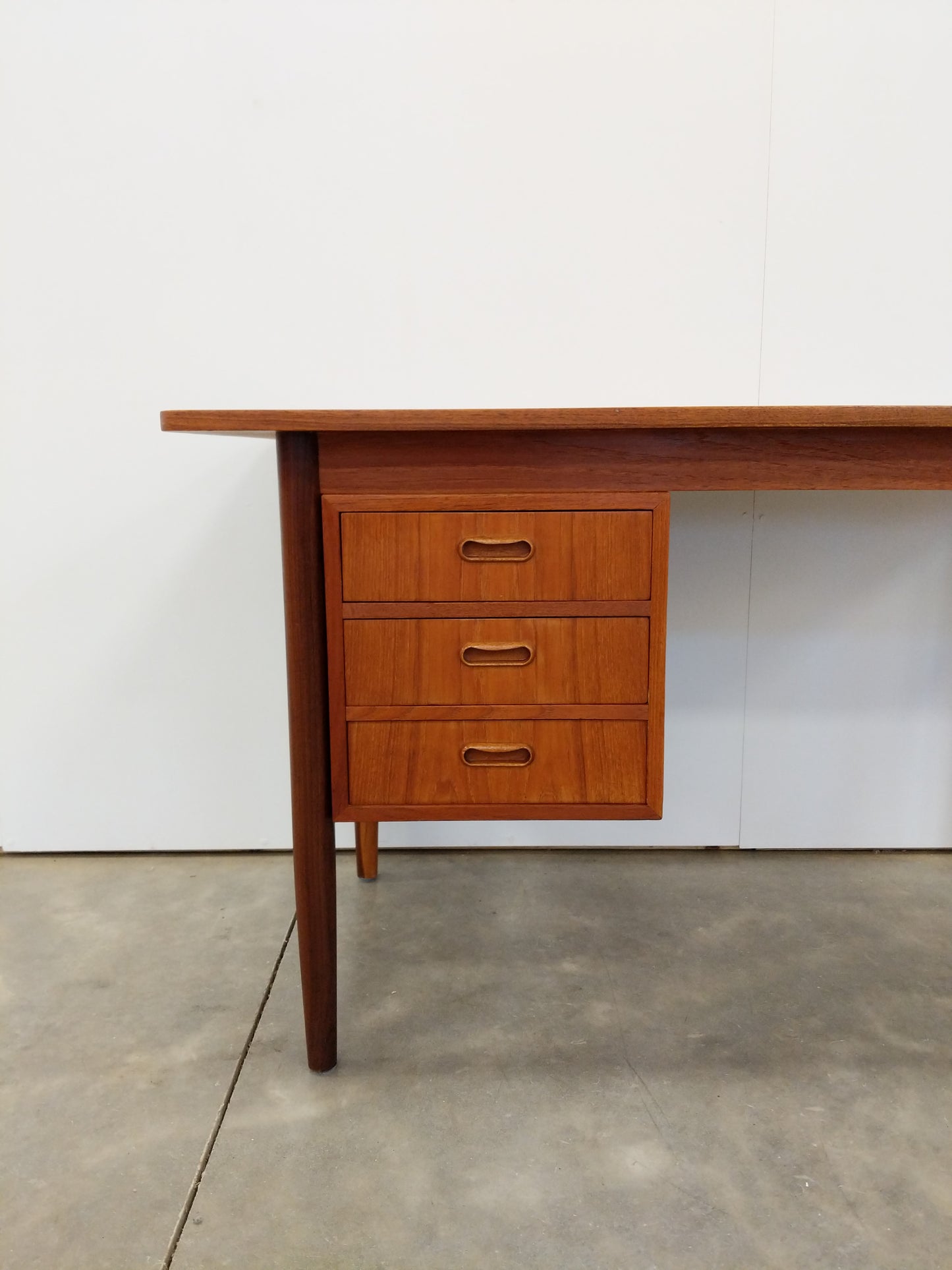 Vintage Danish Modern Teak Desk