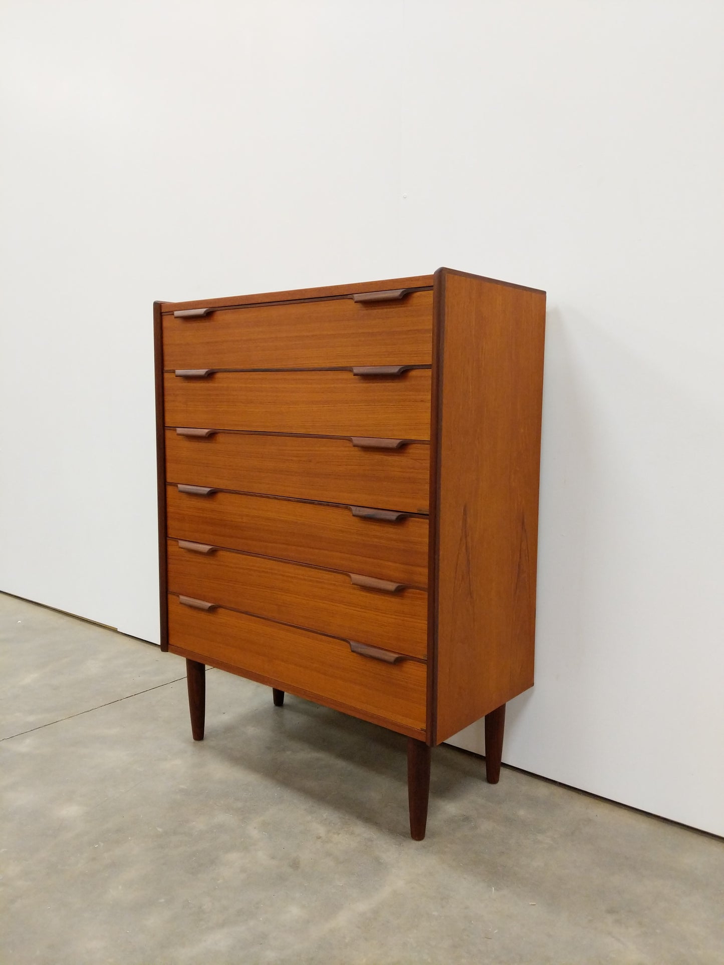 Vintage Danish Modern Teak Dresser