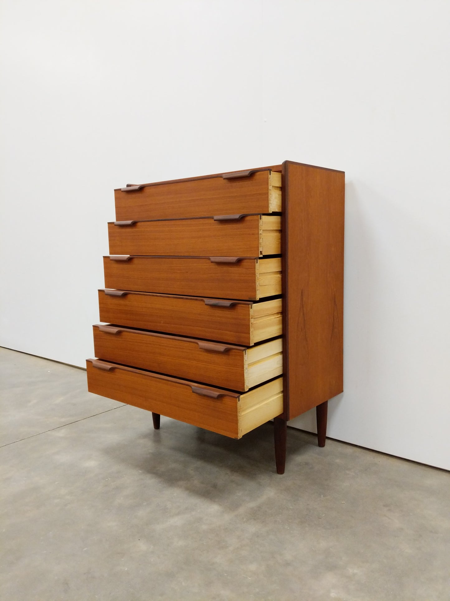 Vintage Danish Modern Teak Dresser