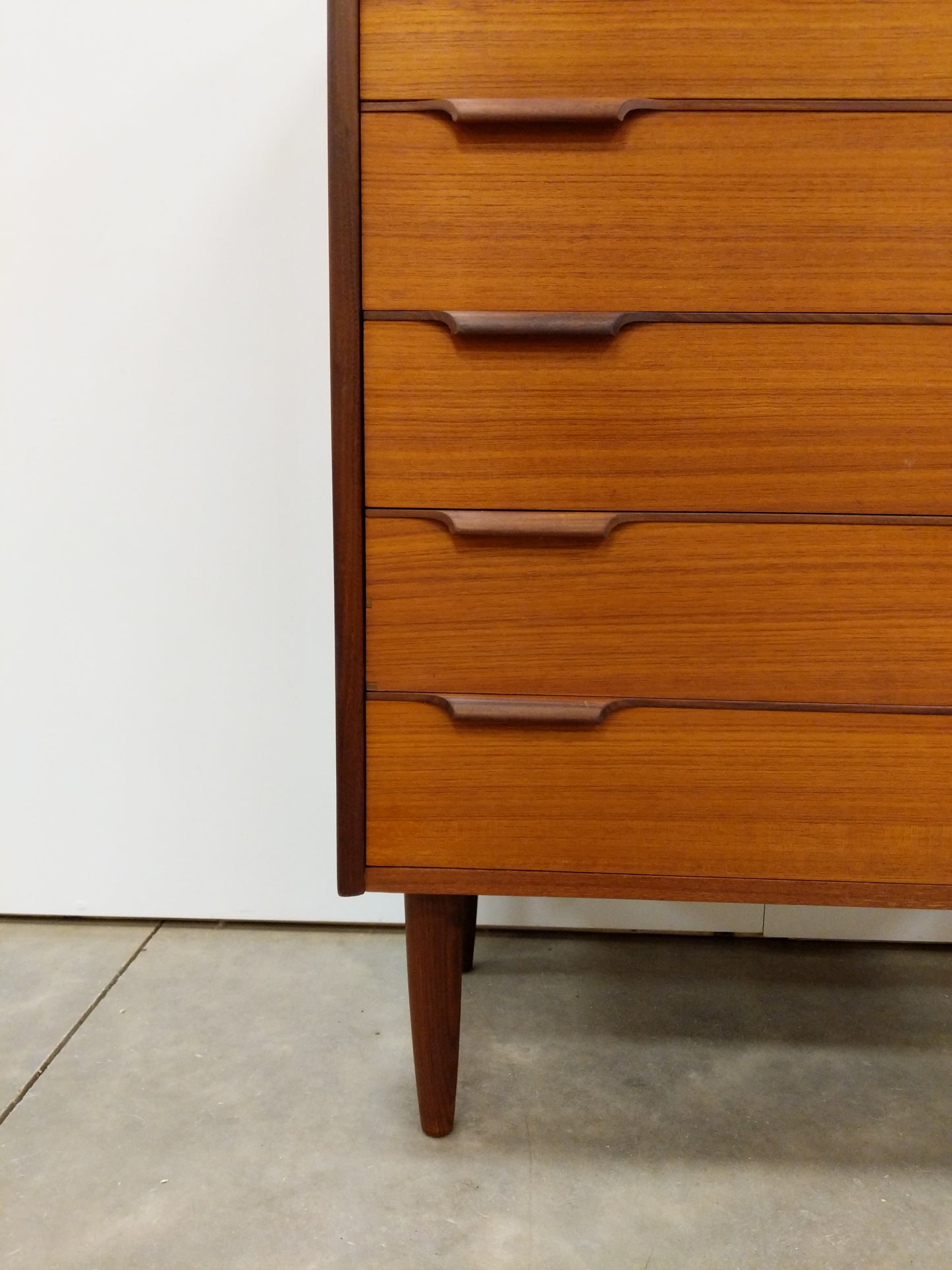 Vintage Danish Modern Teak Dresser