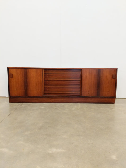 Vintage Danish Modern Rosewood Credenza by DR / Viby J