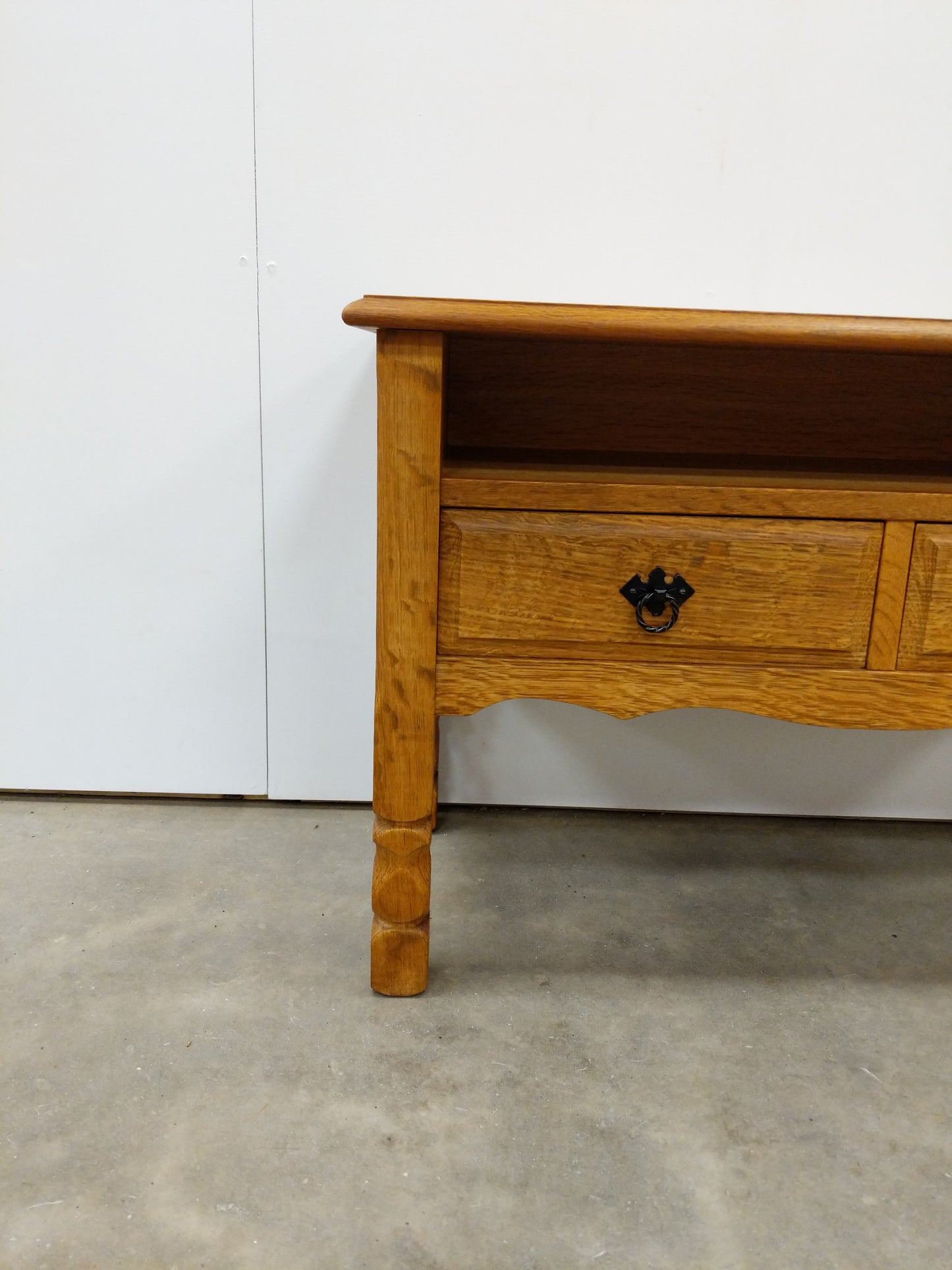 Vintage Danish Oak Entry Set