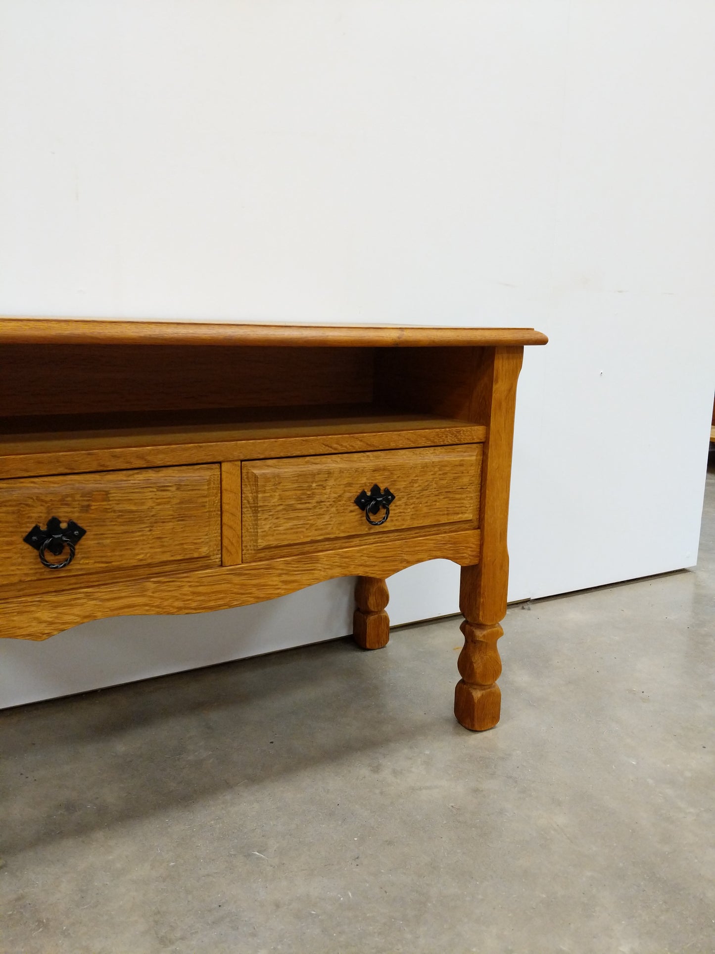 Vintage Danish Oak Entry Set