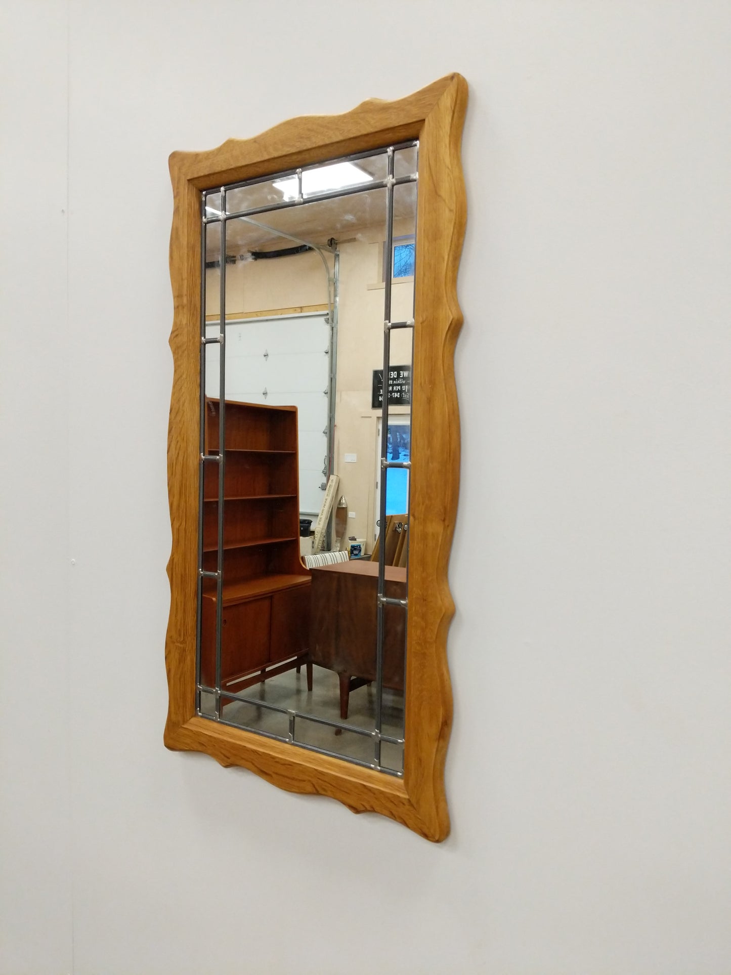 Vintage Danish Oak Entry Set