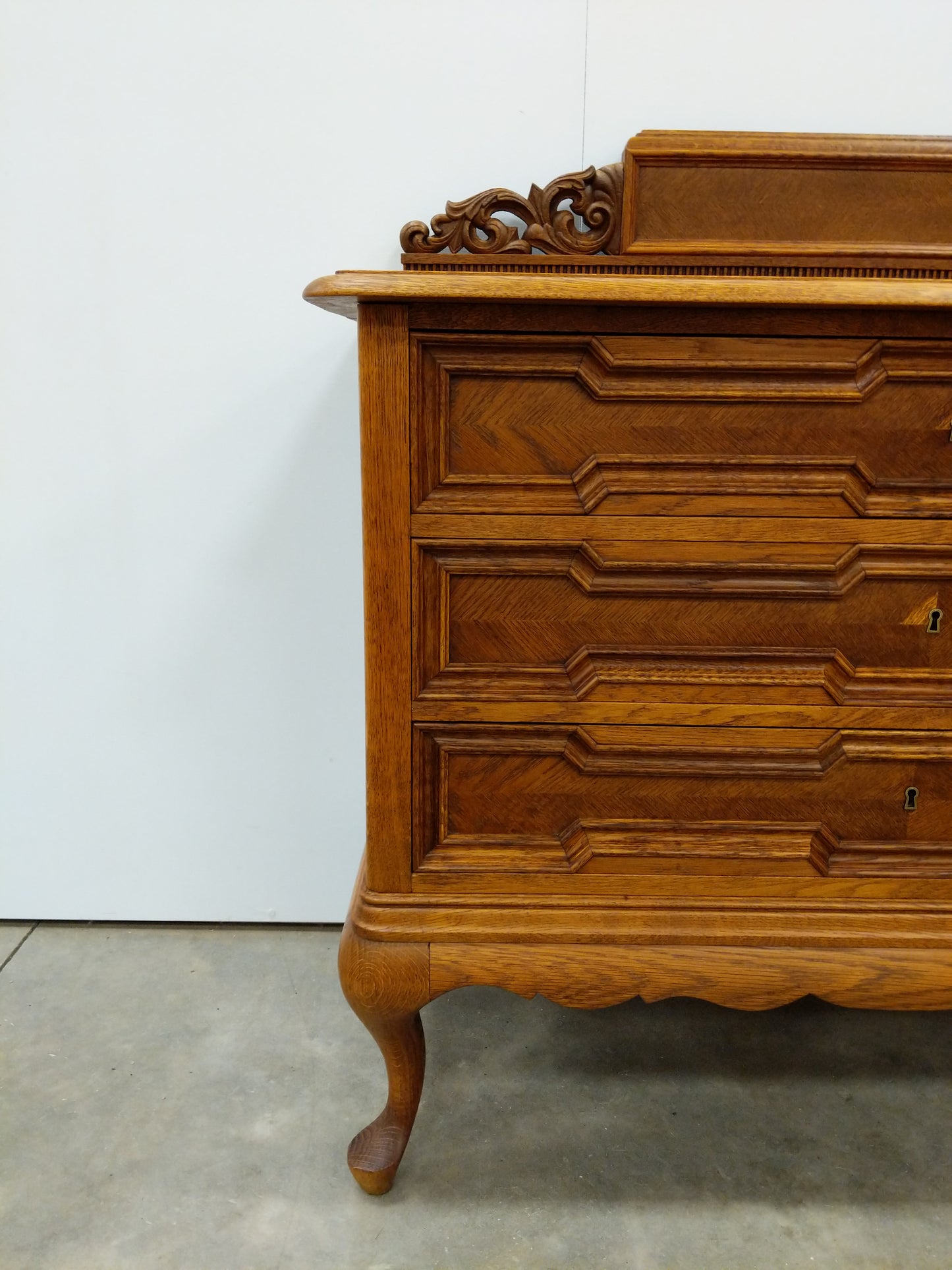 Vintage Danish Oak Dresser