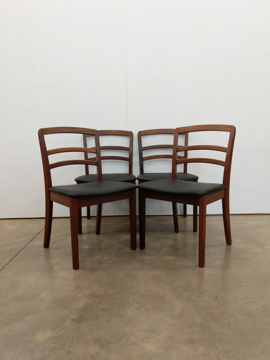 Set of 4 Vintage Mid Century Modern Dining Chairs by G Plan