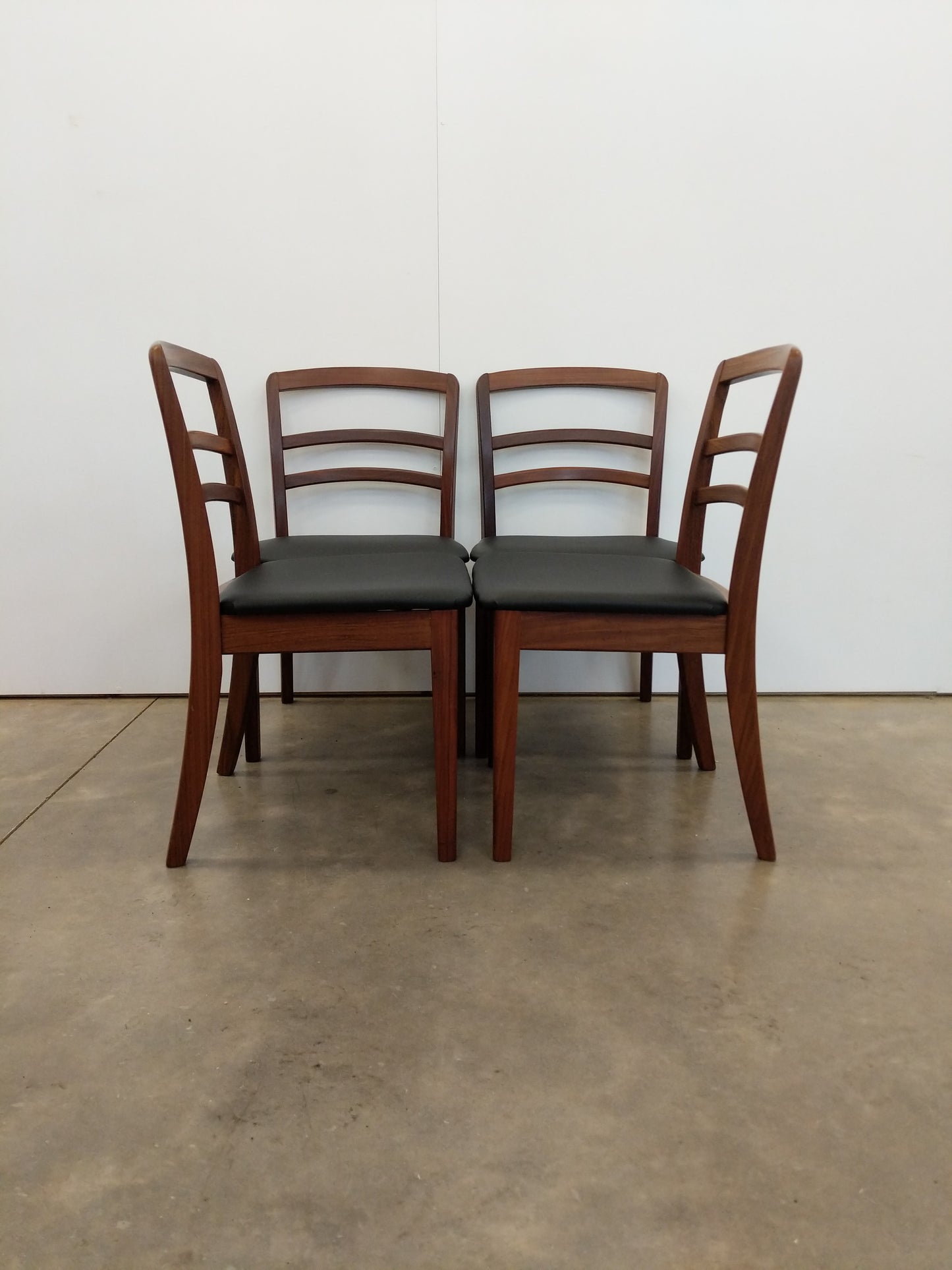 Set of 4 Vintage Mid Century Modern Dining Chairs by G Plan